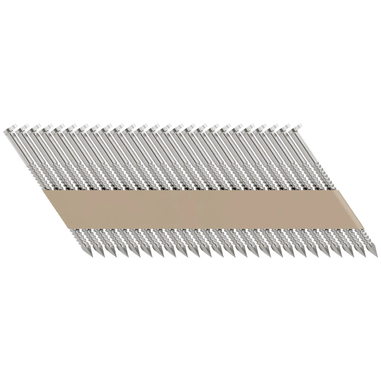 Simpson Strong-Tie S12A200T31 31°–34° Paper Tape, Clipped Head, Ring-Shank Nail,  2-in. Type 304, 1000-Pack - Image 3