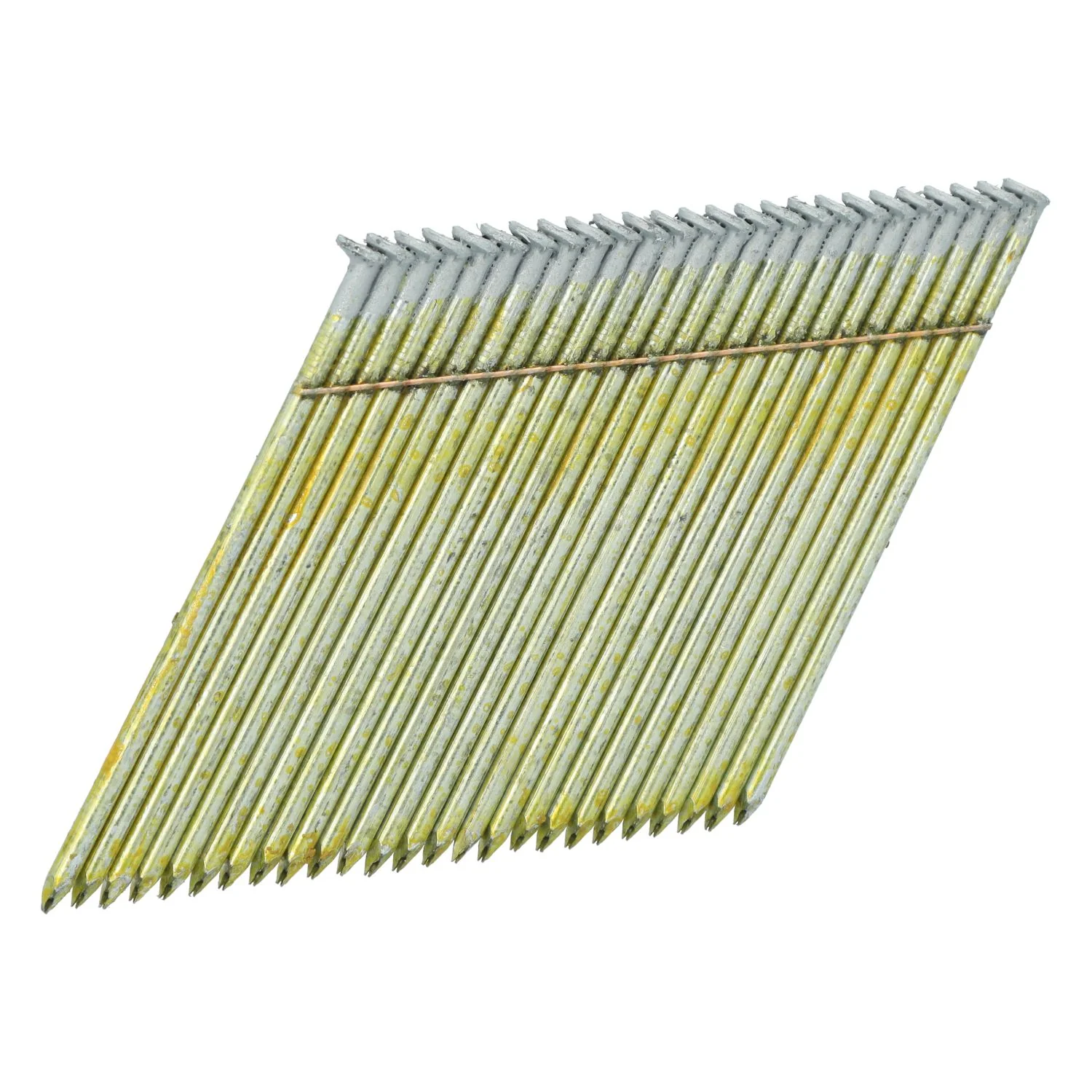 BOSTITCH S12DGAL-FH 3-1/4-in. x .131-in. 28-Degree Wire-Collated Full Round Head Galvanized Framing Nails, 81 Boxes of 2000-Nails