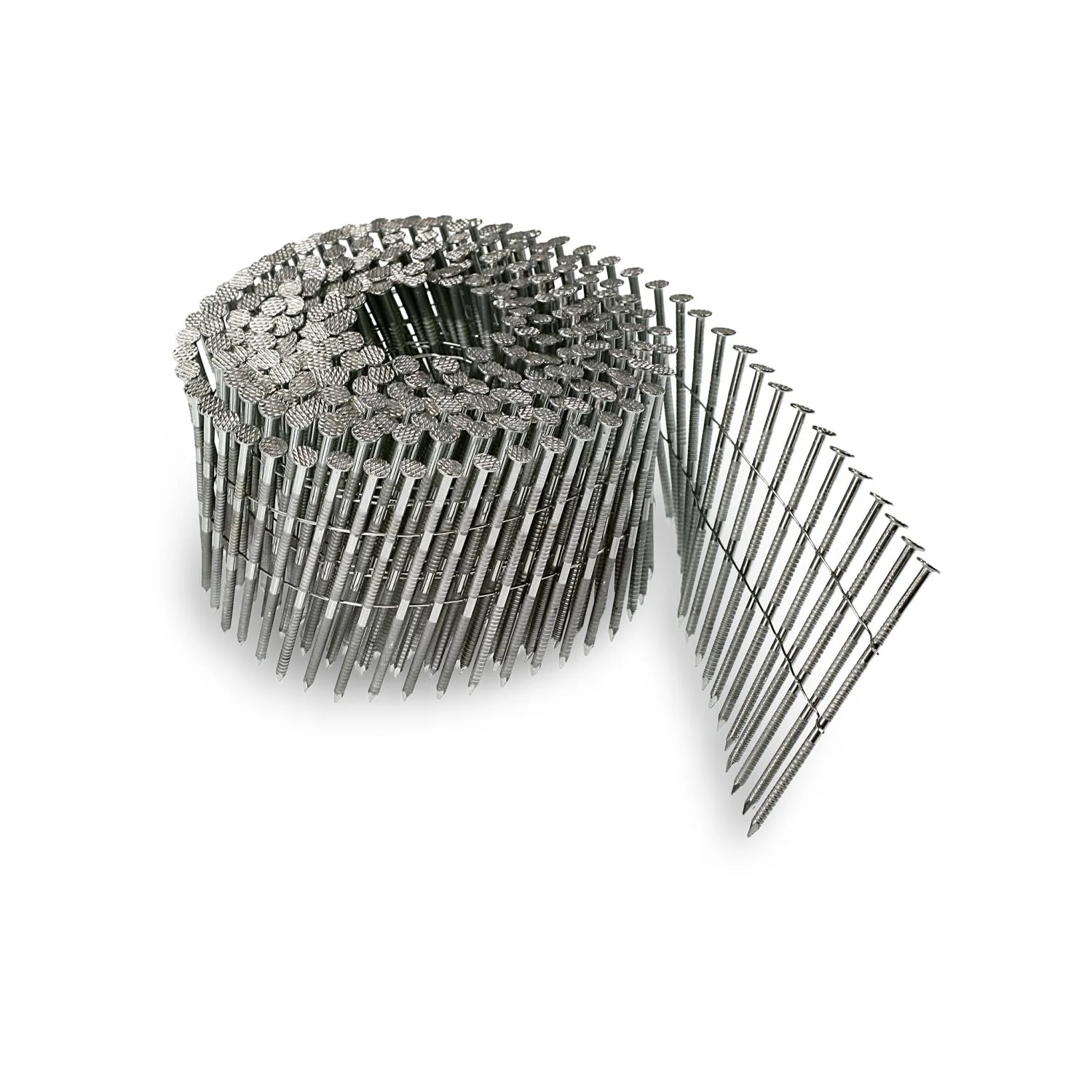 Simpson Strong-Tie S13A225SNC 15° Wire Coil, Full Round Head, Ring-Shank Siding Nail,  2-1/4-in. Type 304, 3600-Pack - Image 3