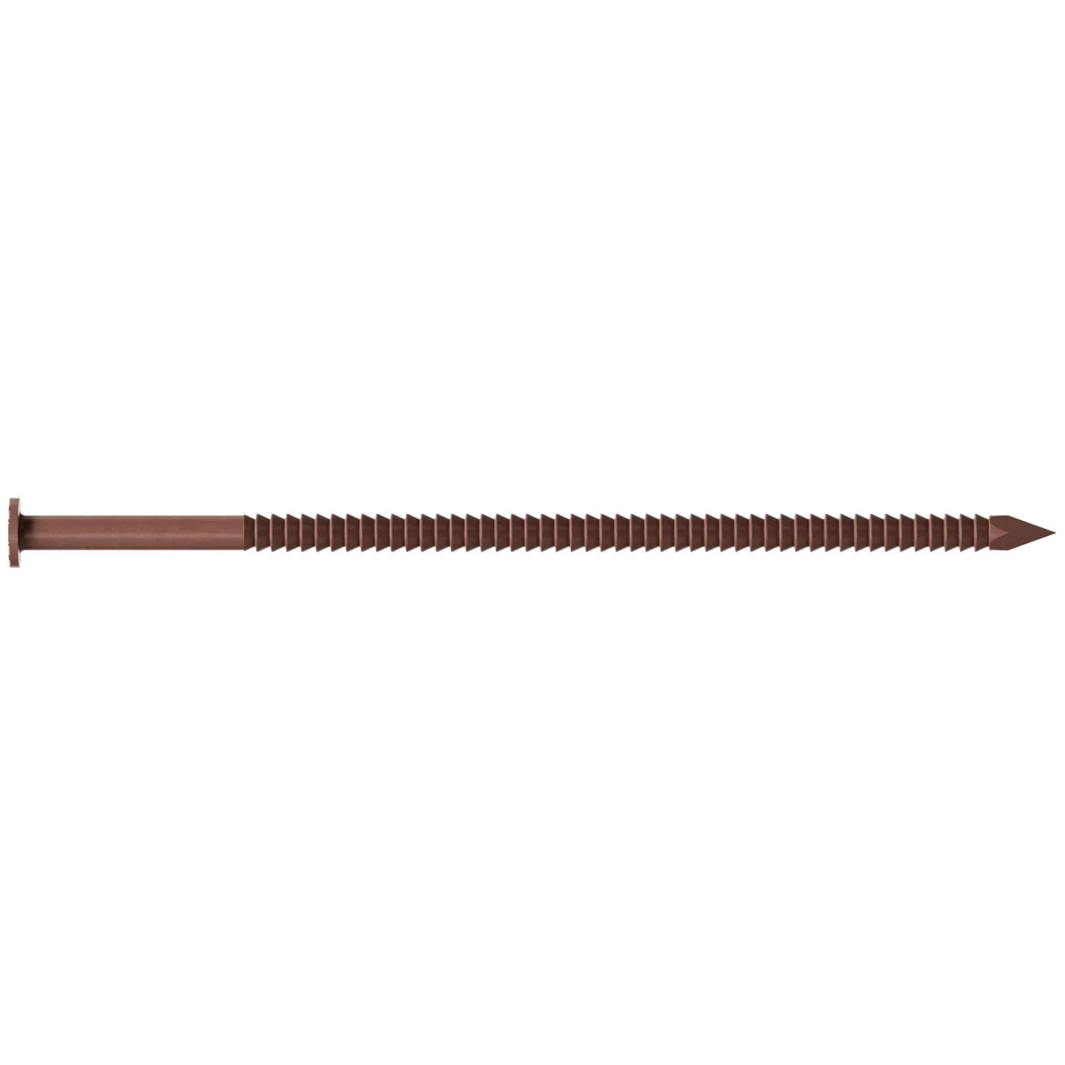 Simpson Strong-Tie S16SNDR5 Painted Siding Nail,  3-1/2-in. x .120-in. Type 304 Stainless Steel, Redwood, 5-lb. - Image 2