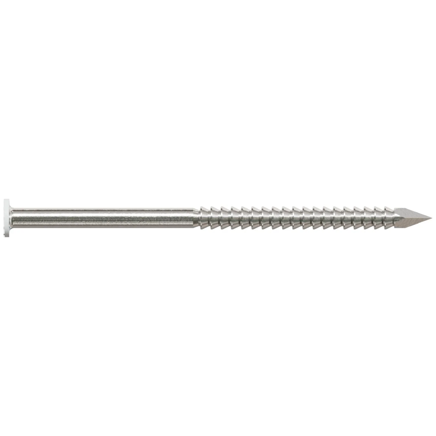 Simpson Strong-Tie S5SNDW1 Painted Siding Nail,  1-3/4-in. x .083-in. Type 304 Stainless Steel, White, 1-lb. - Image 2