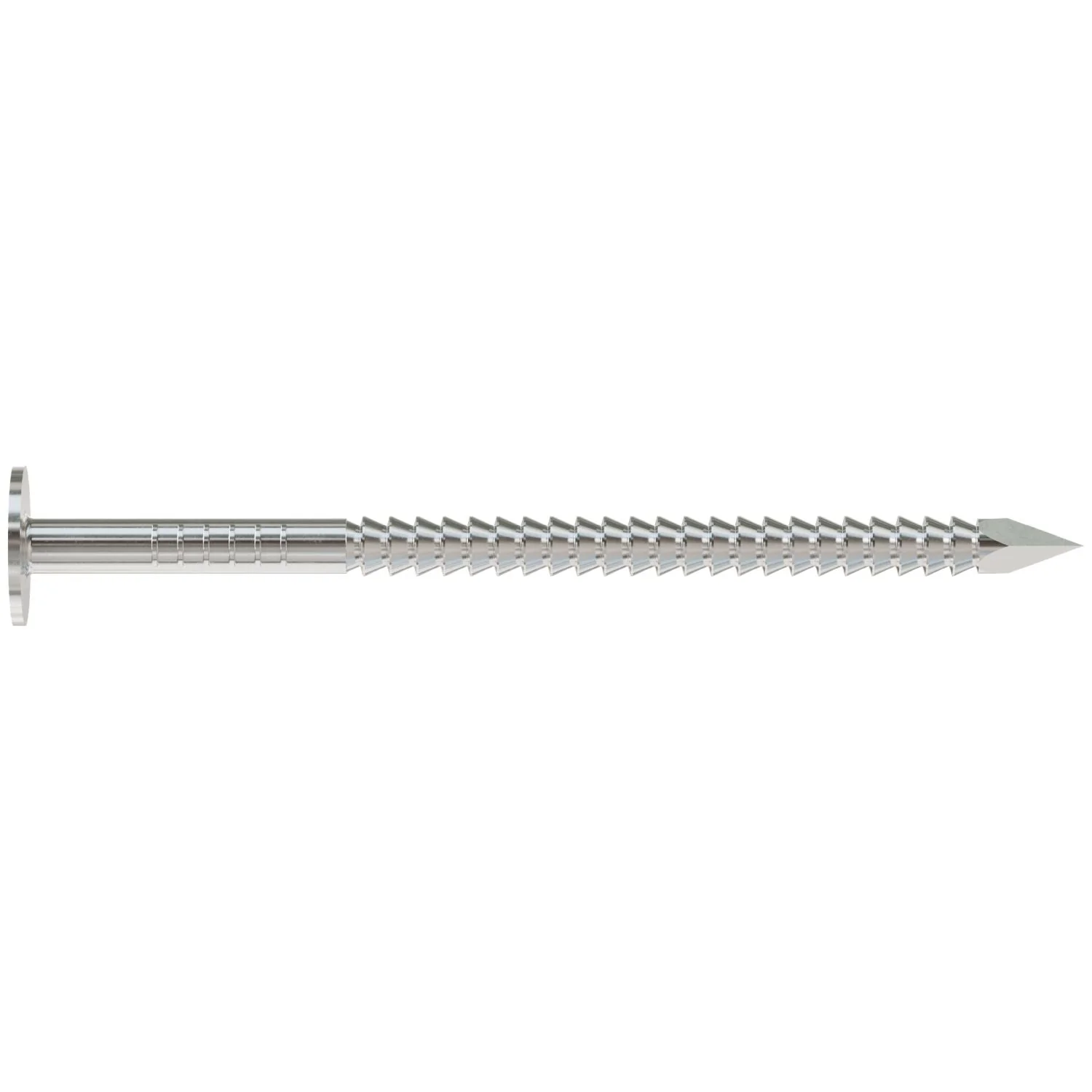 Simpson Strong-Tie S810ARNB Roofing Nail, Annular Ring Shank,  2-1/2-in. x .131-in. Type 304 Stainless Steel, 25-lb. - Image 2