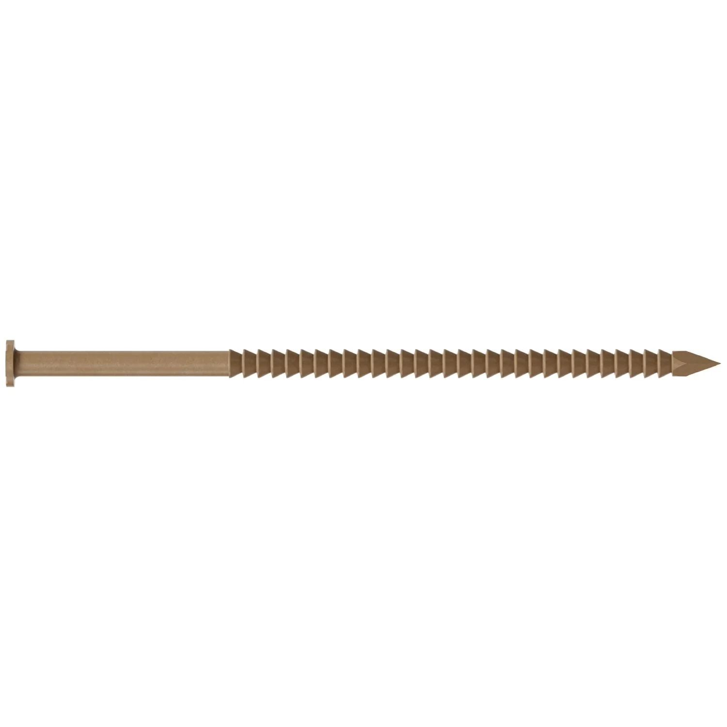 Simpson Strong-Tie S8SNDT5 Painted Siding Nail,  2-1/2-in. x .092-in. Type 304 Stainless Steel, Tan, 5-lb. - Image 2