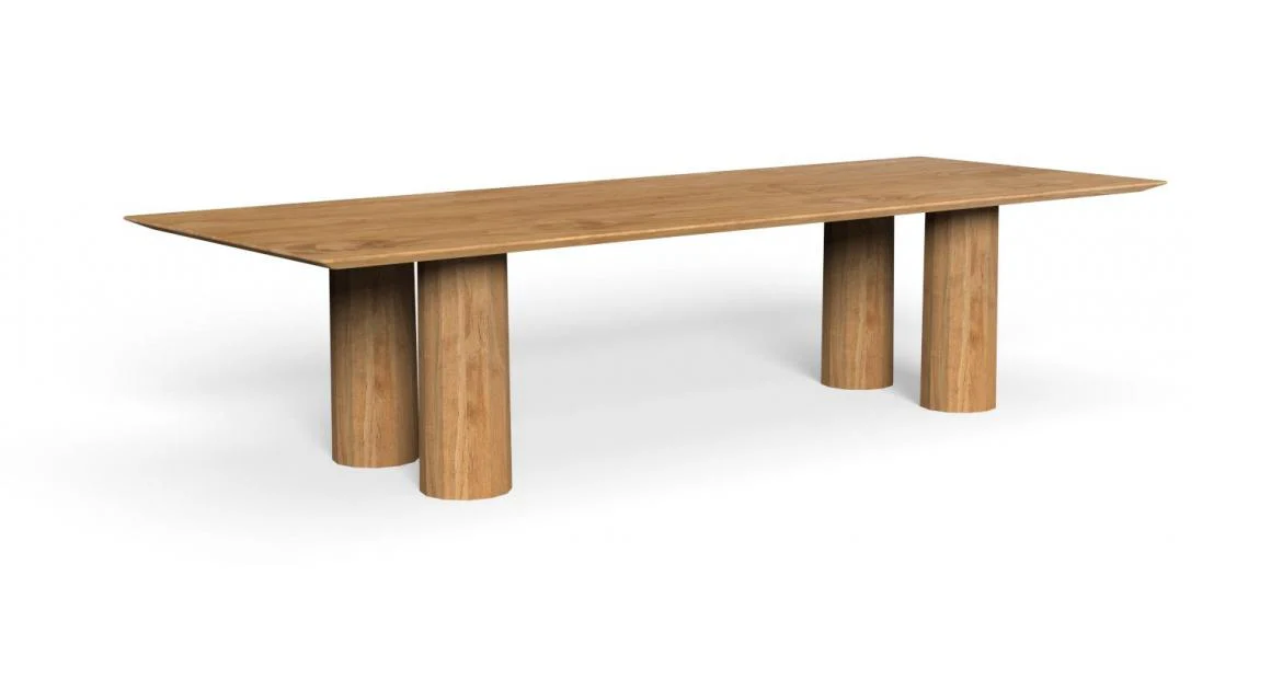 TALENTI | SALINAS  TEAK DINING TABLE - $18.987.71 - $25,716.15 - Image 1