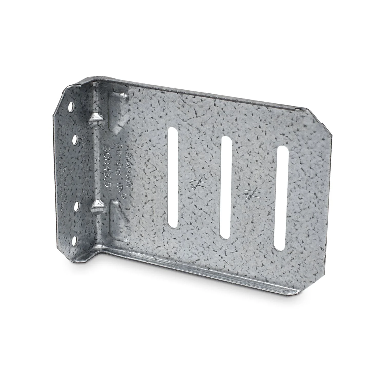 Simpson Strong-Tie 5-1/2-in. 16 ga. Bypass Framing Slide-Clip Connector w/ Screws, 25-Pack (SCB45.5-KT) - Image 2
