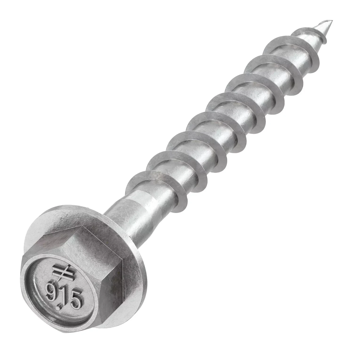 Simpson Strong-Tie Strong-Drive SD Connector SS Screw, #9 x 1-1/2-in. 1/4-Hex Drive, Type 316, 500-Pack (SD9112SS-R500) - Image 3