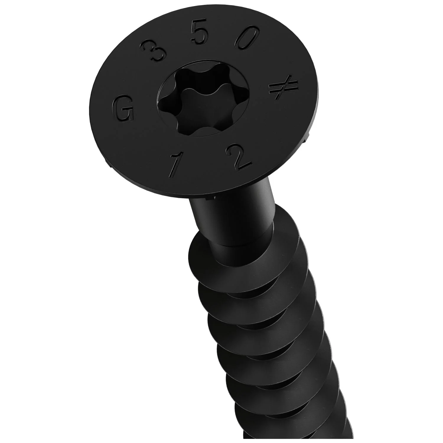 Simpson Strong-Tie SDCF12X350 Strong-Drive SDCF TIMBER-CF Screw,  0.470-in. x 13-3/4-in. T50, E-Coat, 100-Pack - Image 1