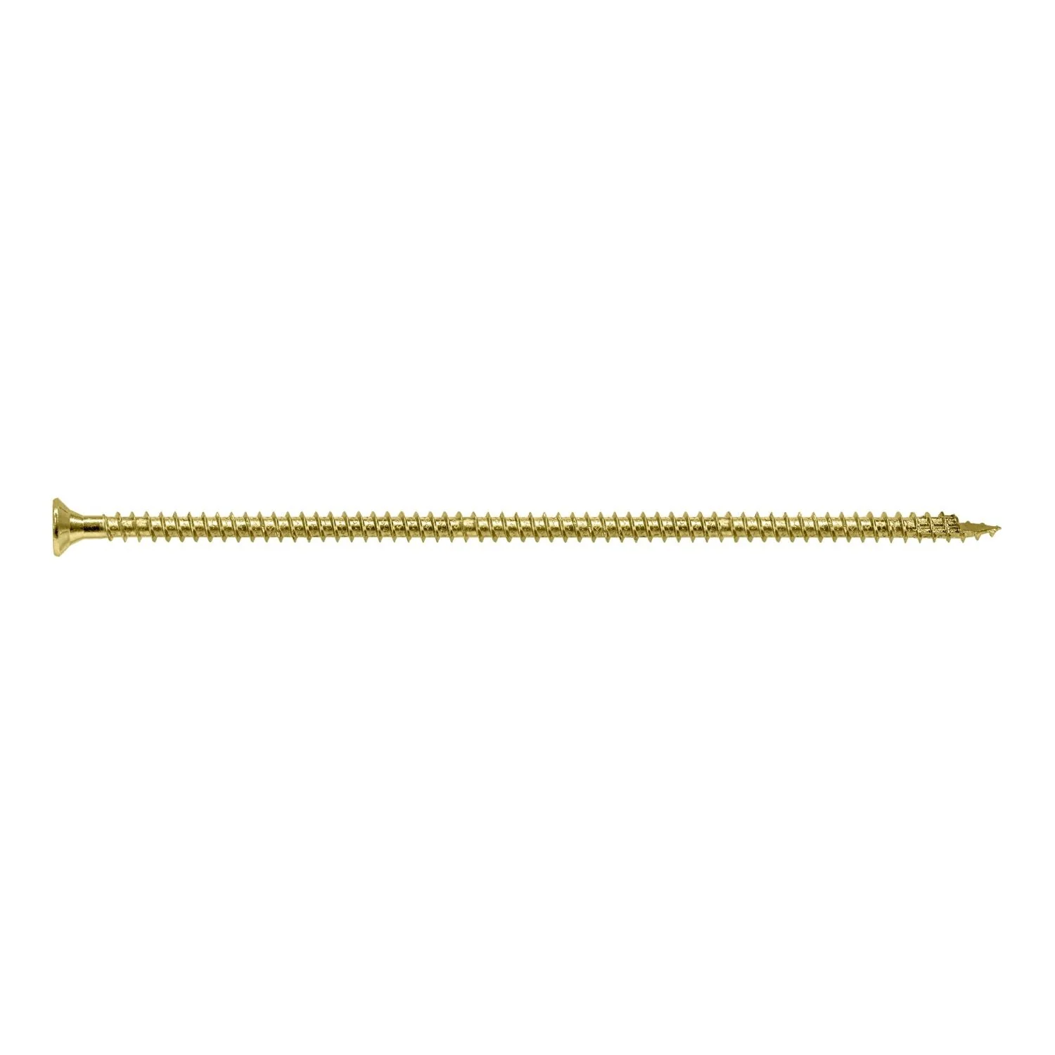 Simpson Strong-Tie SDCF221014 Strong-Drive SDCF TIMBER-CF Screw,  0.315-in. x 10-1/4-in. T40, Yellow Zinc, 250-Pack - Image 2