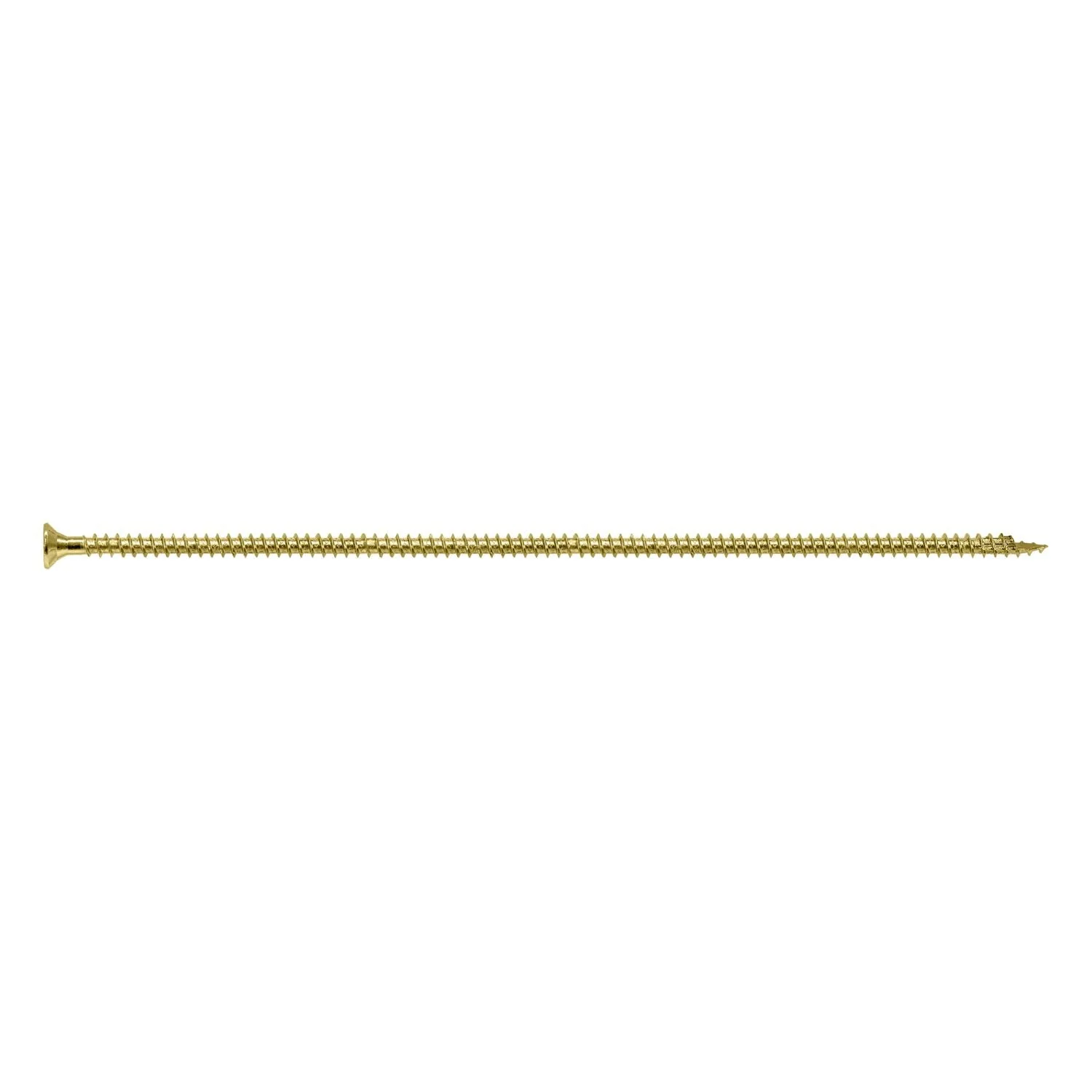 Simpson Strong-Tie SDCF221334 Strong-Drive SDCF TIMBER-CF Screw,  0.315-in. x 13-3/4-in. T40, Yellow Zinc, 250-Pack - Image 2