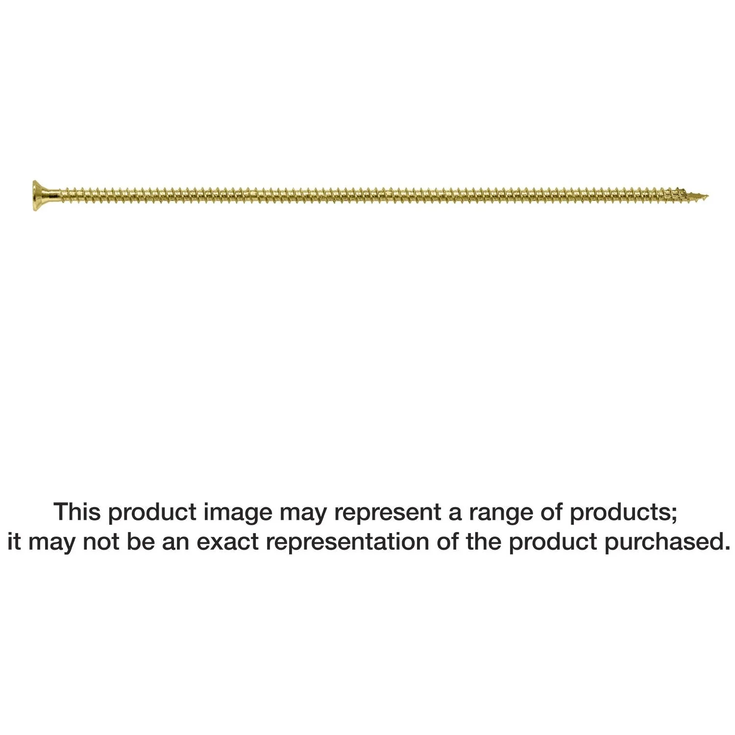 Simpson Strong-Tie SDCF221334 Strong-Drive SDCF TIMBER-CF Screw,  0.315-in. x 13-3/4-in. T40, Yellow Zinc, 250-Pack - Image 3