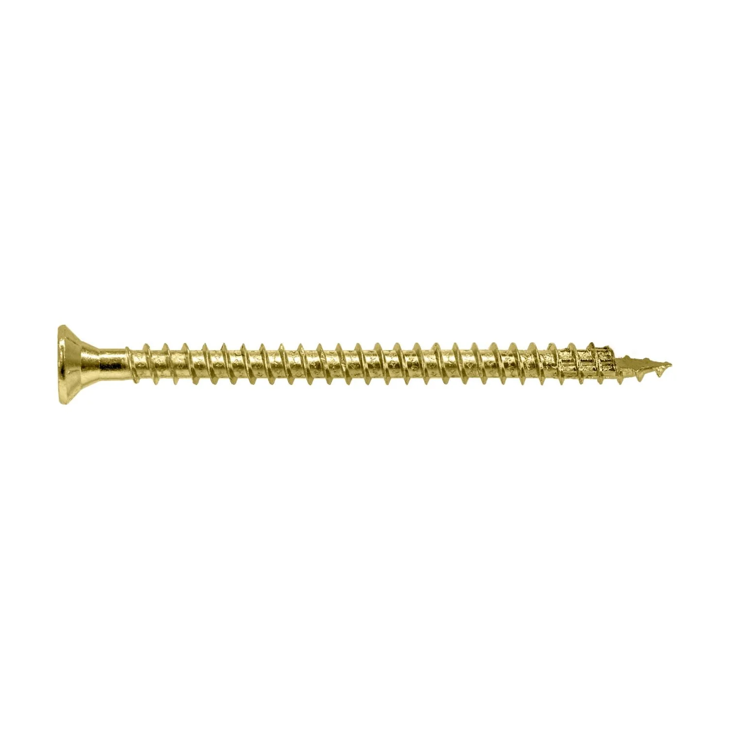 Simpson Strong-Tie SDCF22434 Strong-Drive SDCF TIMBER-CF Screw,  0.315-in. x 4-3/4-in. T40, Yellow Zinc, 250-Pack - Image 2