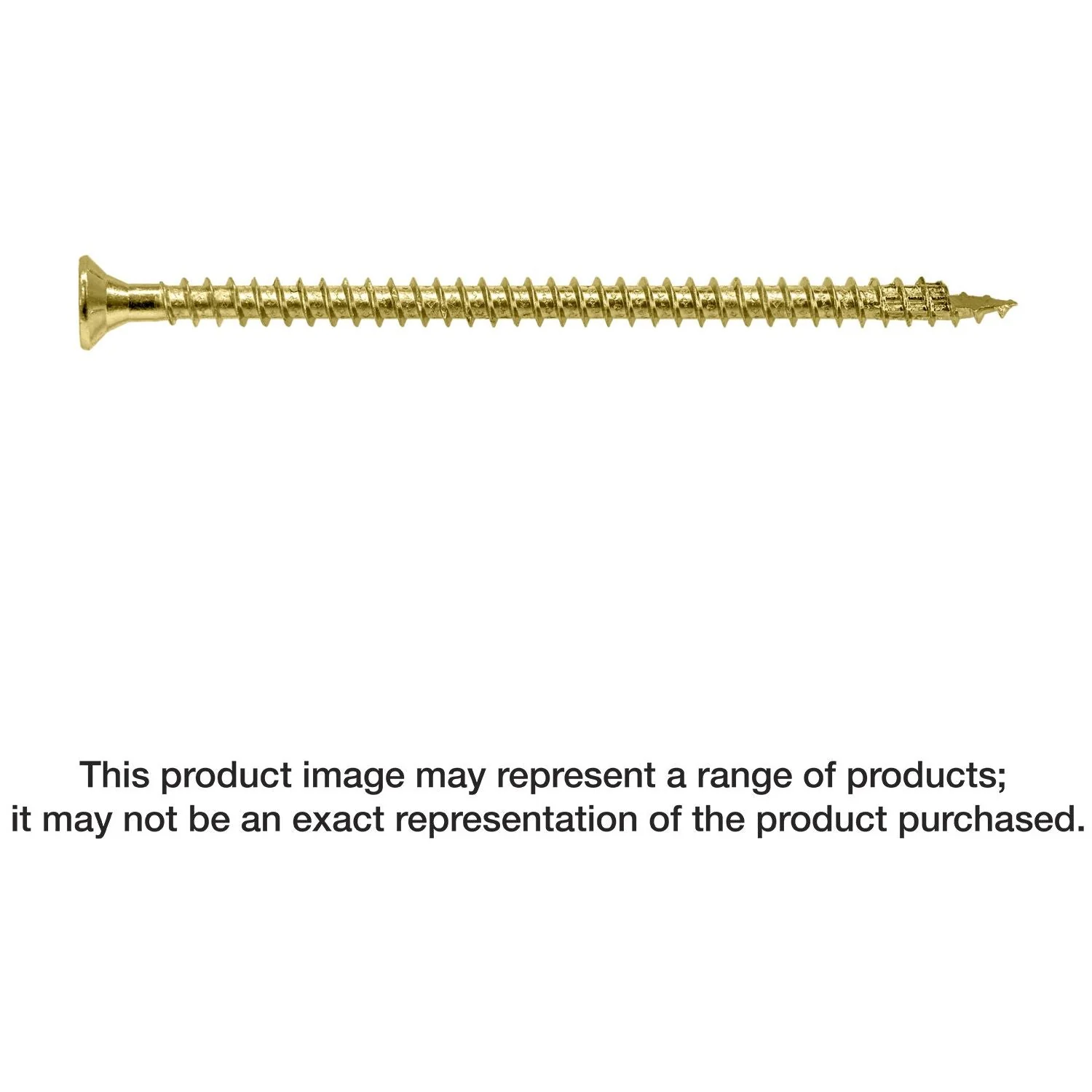 Simpson Strong-Tie SDCF22614 Strong-Drive SDCF TIMBER-CF Screw,  0.315-in. x 6-1/4-in. T40, Yellow Zinc, 250-Pack - Image 3