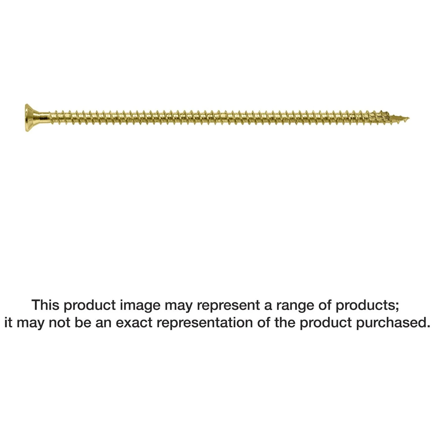 Simpson Strong-Tie SDCF22858 Strong-Drive SDCF TIMBER-CF Screw,  0.315-in. x 8-5/8-in. T40, Yellow Zinc, 250-Pack - Image 3
