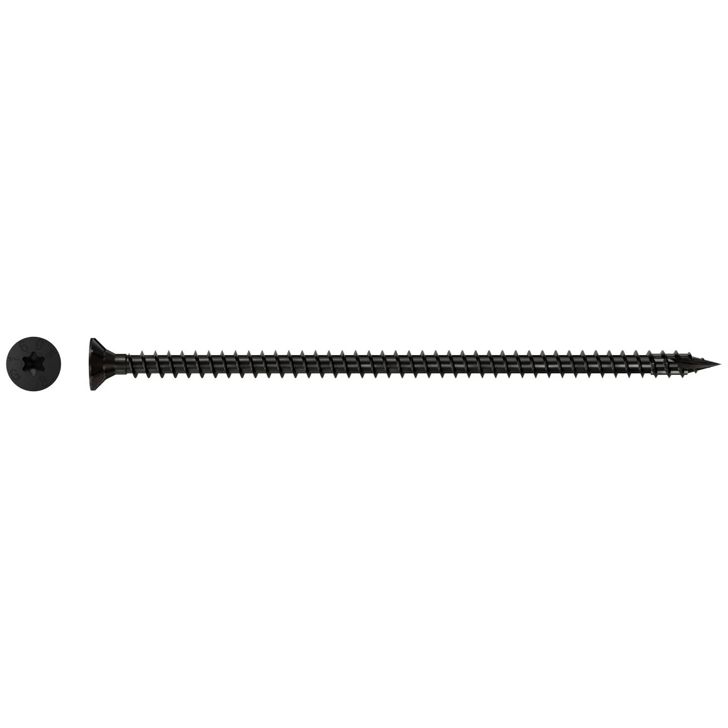 Simpson Strong-Tie SDCF8X180 Strong-Drive SDCF TIMBER-CF Screw,  0.315-in. x 7-in. T40, E-Coat, 250-Pack - Image 2