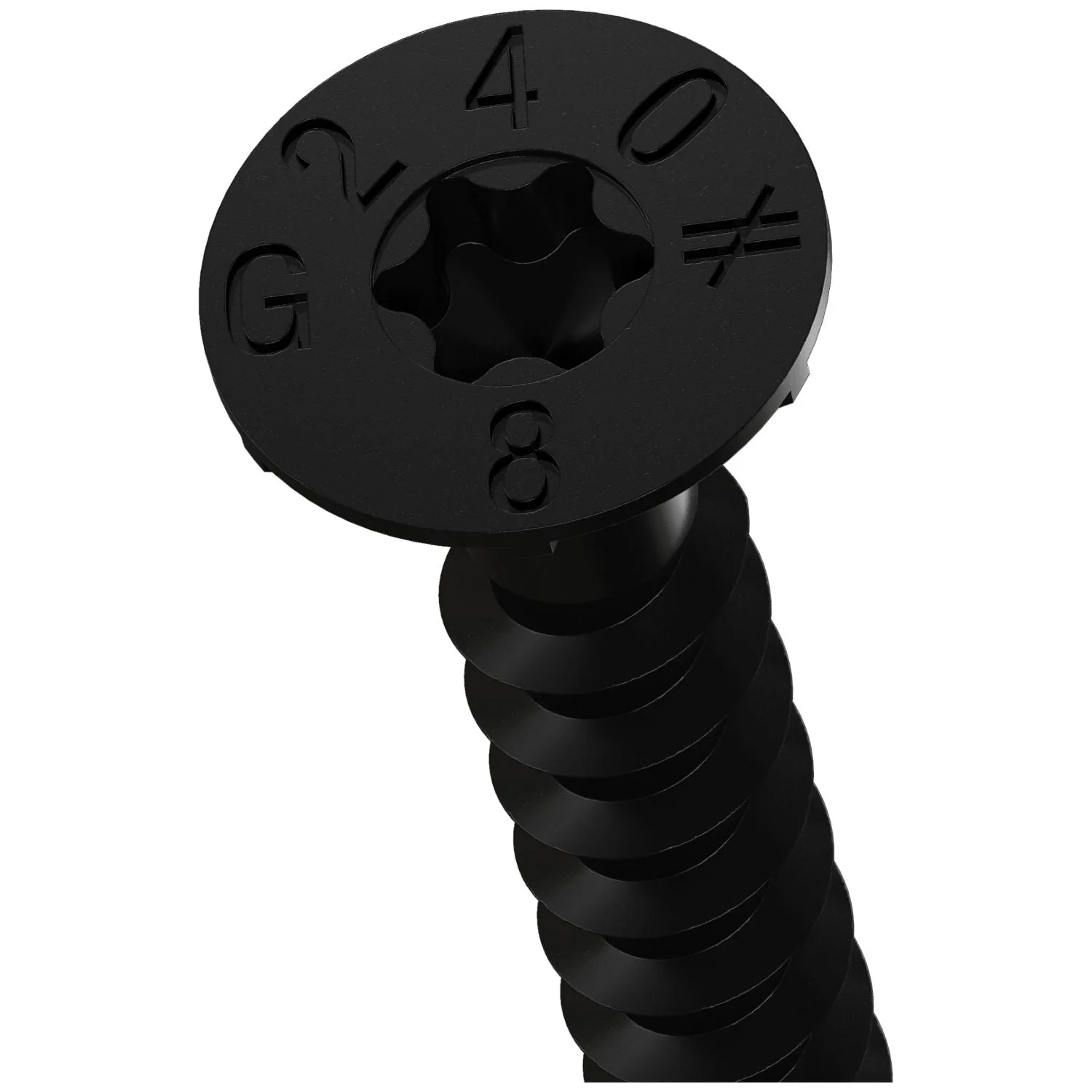 Simpson Strong-Tie SDCF8X240 Strong-Drive SDCF TIMBER-CF Screw,  0.315-in. x 9-1/2-in. T40, E-Coat, 250-Pack - Image 3