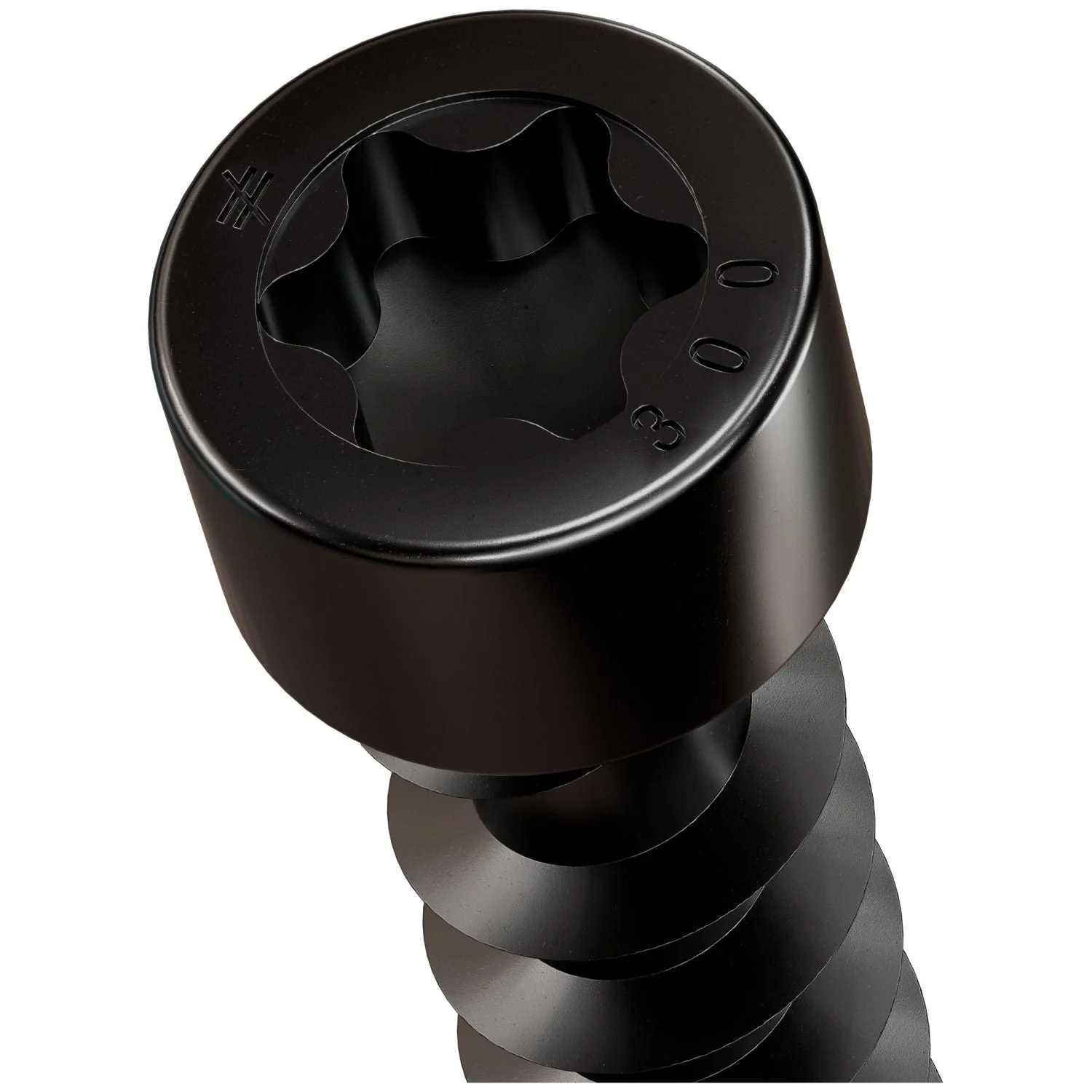 Simpson Strong-Tie SDCFC10X300-R25 Strong-Drive SDCFC TIMBER-CFC Screw,  0.390-in. x 11-3/4-in. T50, E-Coat, 25-Pack - Image 3