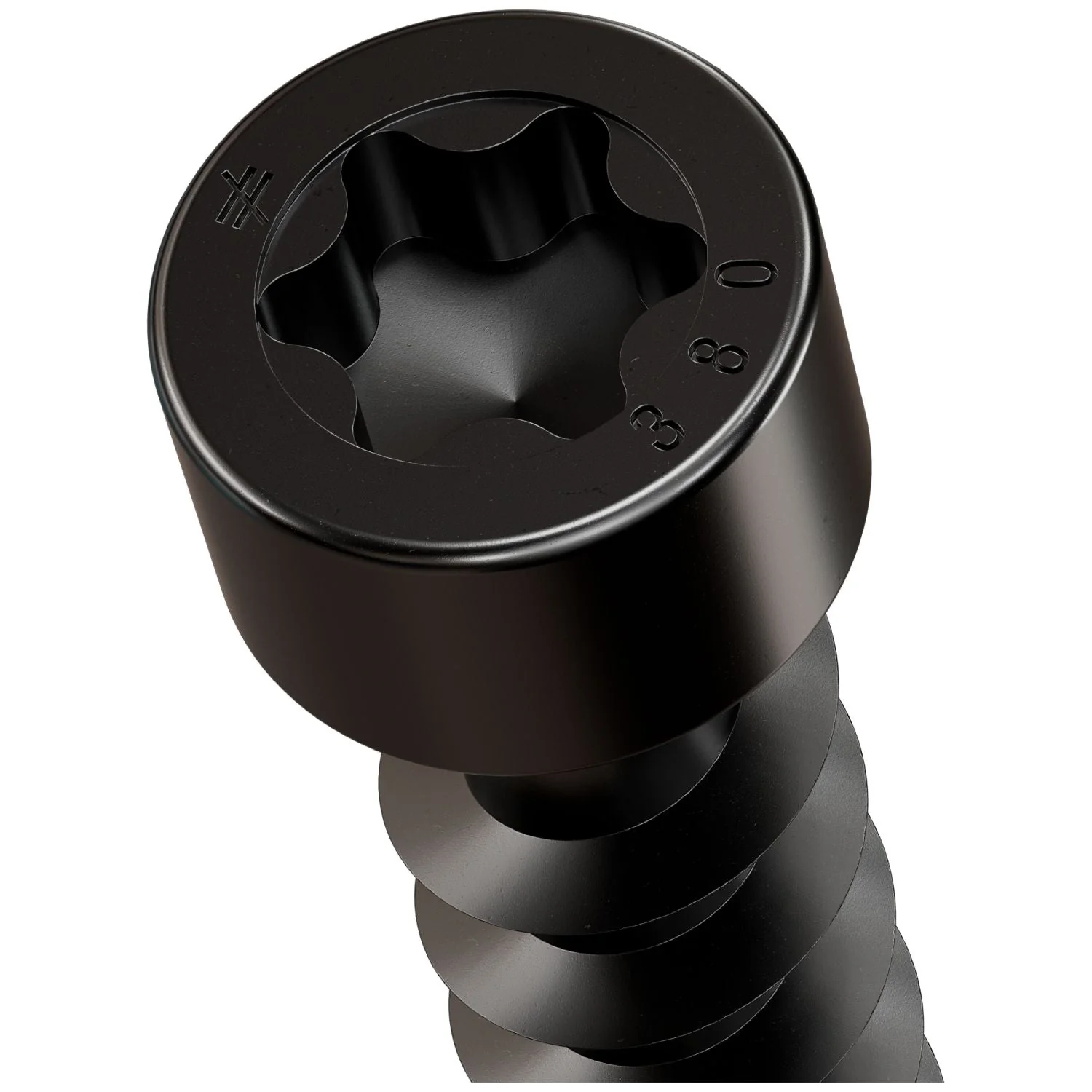 Simpson Strong-Tie SDCFC10X380-R25 Strong-Drive SDCFC TIMBER-CFC Screw,  0.390-in. x 15-in. T50, E-Coat, 25-Pack - Image 3