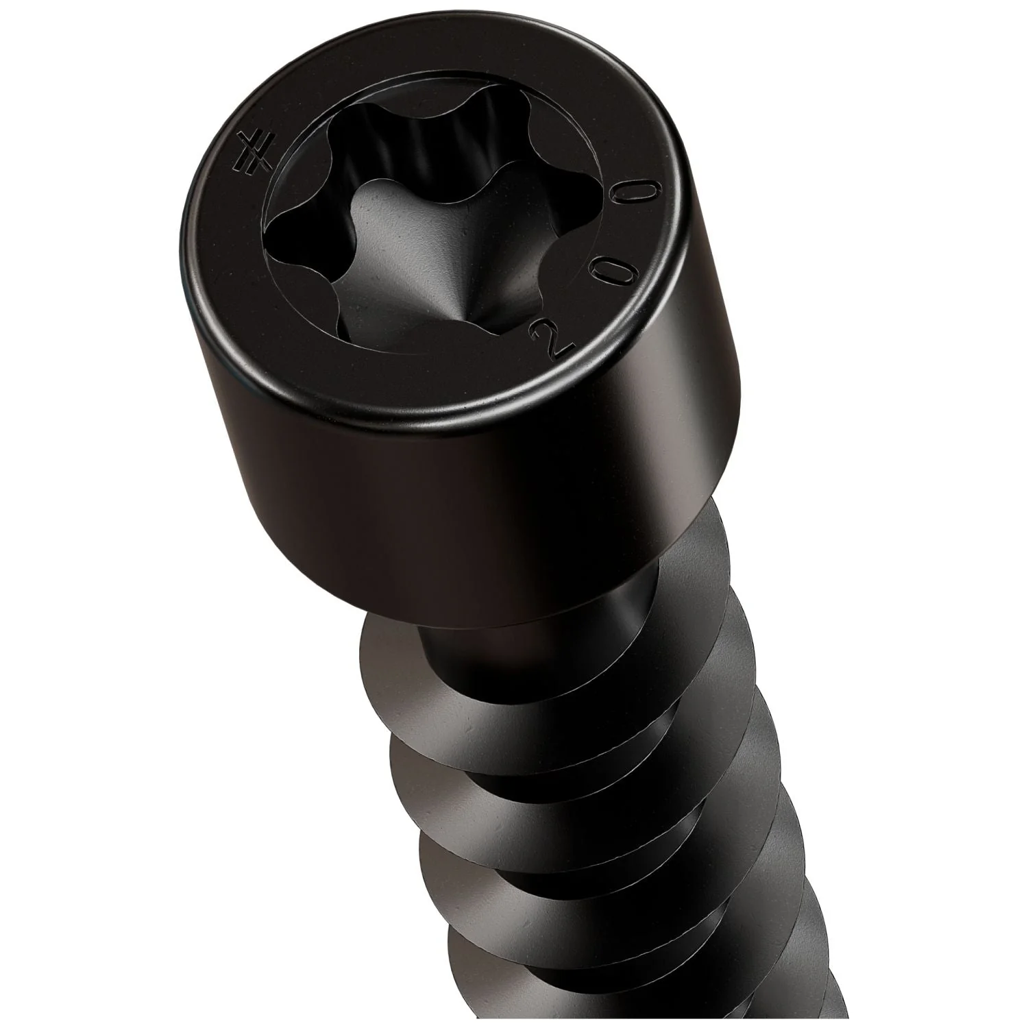Simpson Strong-Tie SDCFC8X200-R50 Strong-Drive SDCFC TIMBER-CFC Screw,  0.315-in. x 7-7/8-in. T40, E-Coat, 50-Pack - Image 1