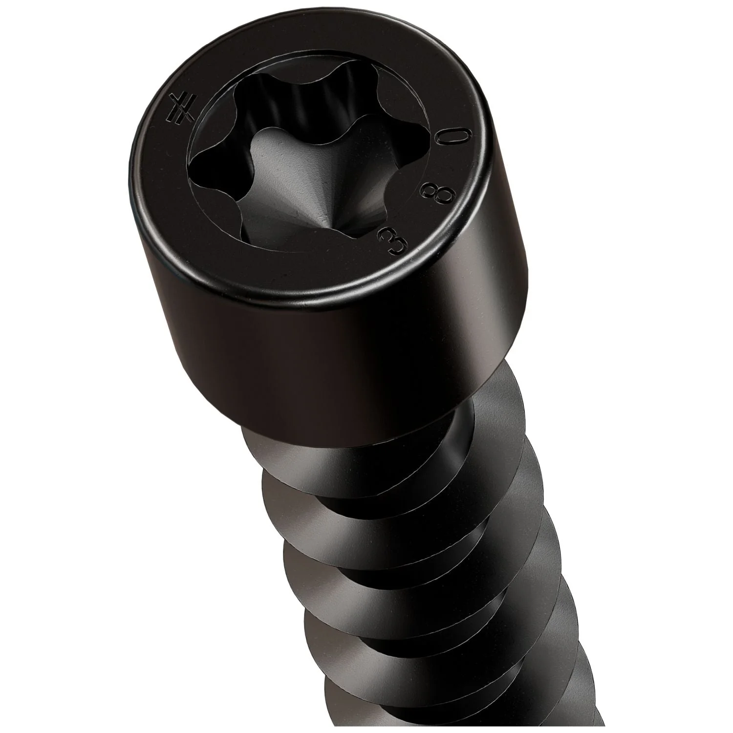Simpson Strong-Tie SDCFC8X380-R30 Strong-Drive SDCFC TIMBER-CFC Screw,  0.315-in. x 15-in. T40, E-Coat, 30-Pack - Image 3