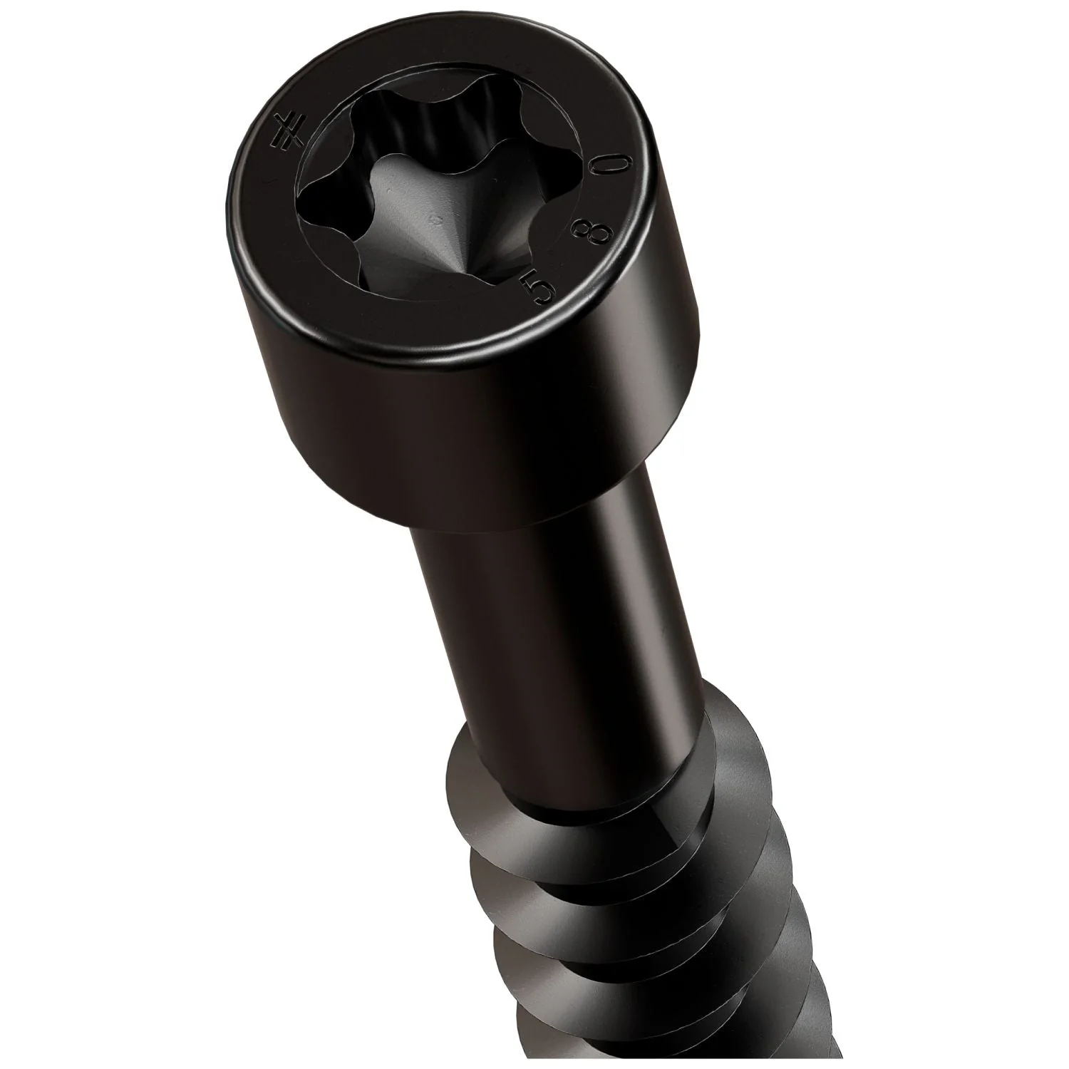 Simpson Strong-Tie SDCFC8X580-R25 Strong-Drive SDCFC TIMBER-CFC Screw,  0.315-in. x 22-7/8-in. T40, E-Coat, 25-Pack - Image 1