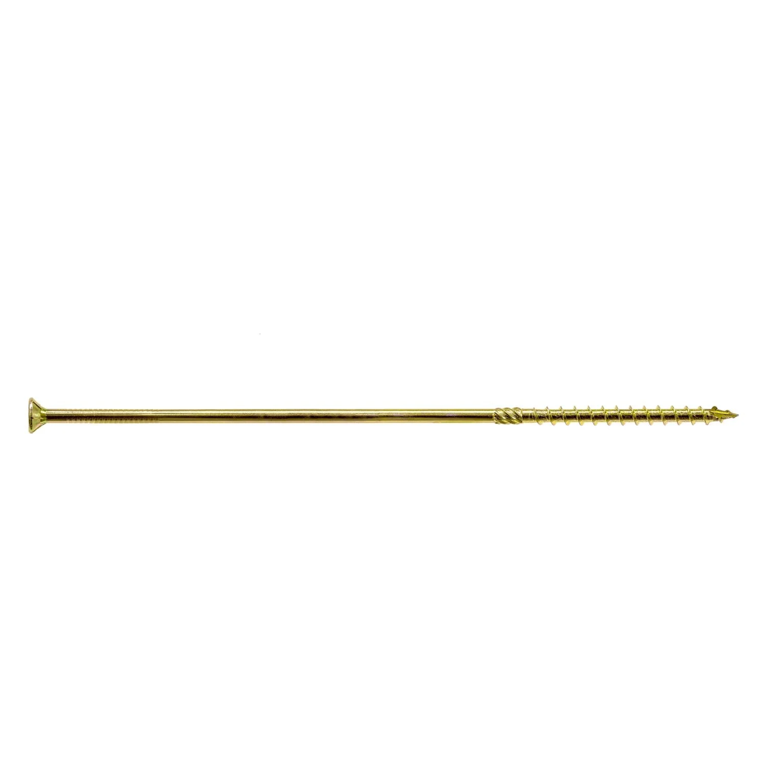 Simpson Strong-Tie SDCP221100 Strong-Drive SDCP TIMBER-CP Screw,  0.315-in. x 11-in. T40, Yellow Zinc, 250-Pack - Image 2