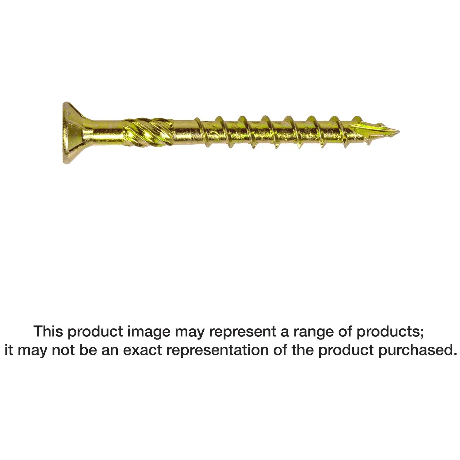 Simpson Strong-Tie SDCP22614-R50 Strong-Drive SDCP TIMBER-CP Screw,  0.315-in. x 6-1/4-in. T40, Yellow Zinc, 50-Pack - Image 2
