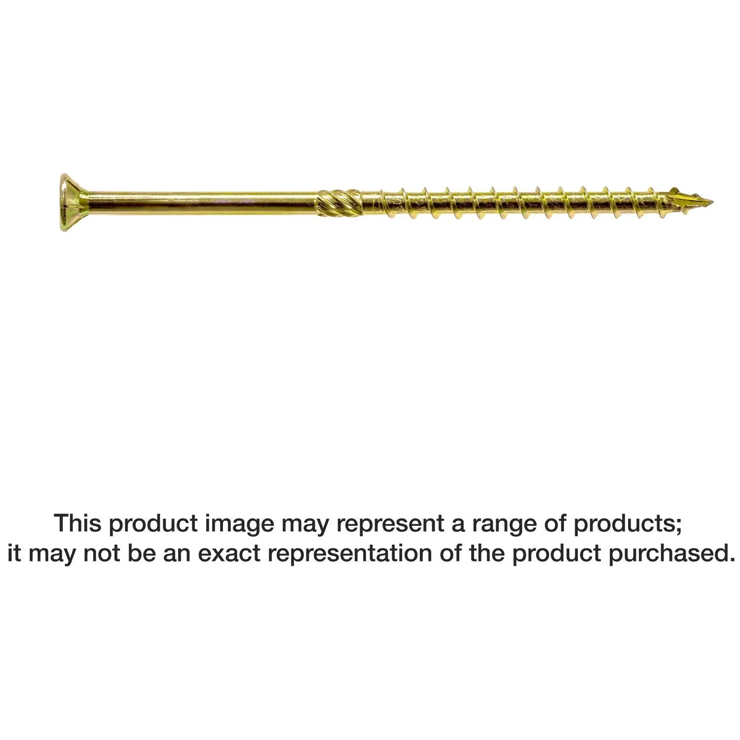 Simpson Strong-Tie SDCP22614 Strong-Drive SDCP TIMBER-CP Screw,  0.315-in. x 6-1/4-in. T40, Yellow Zinc, 250-Pack - Image 3