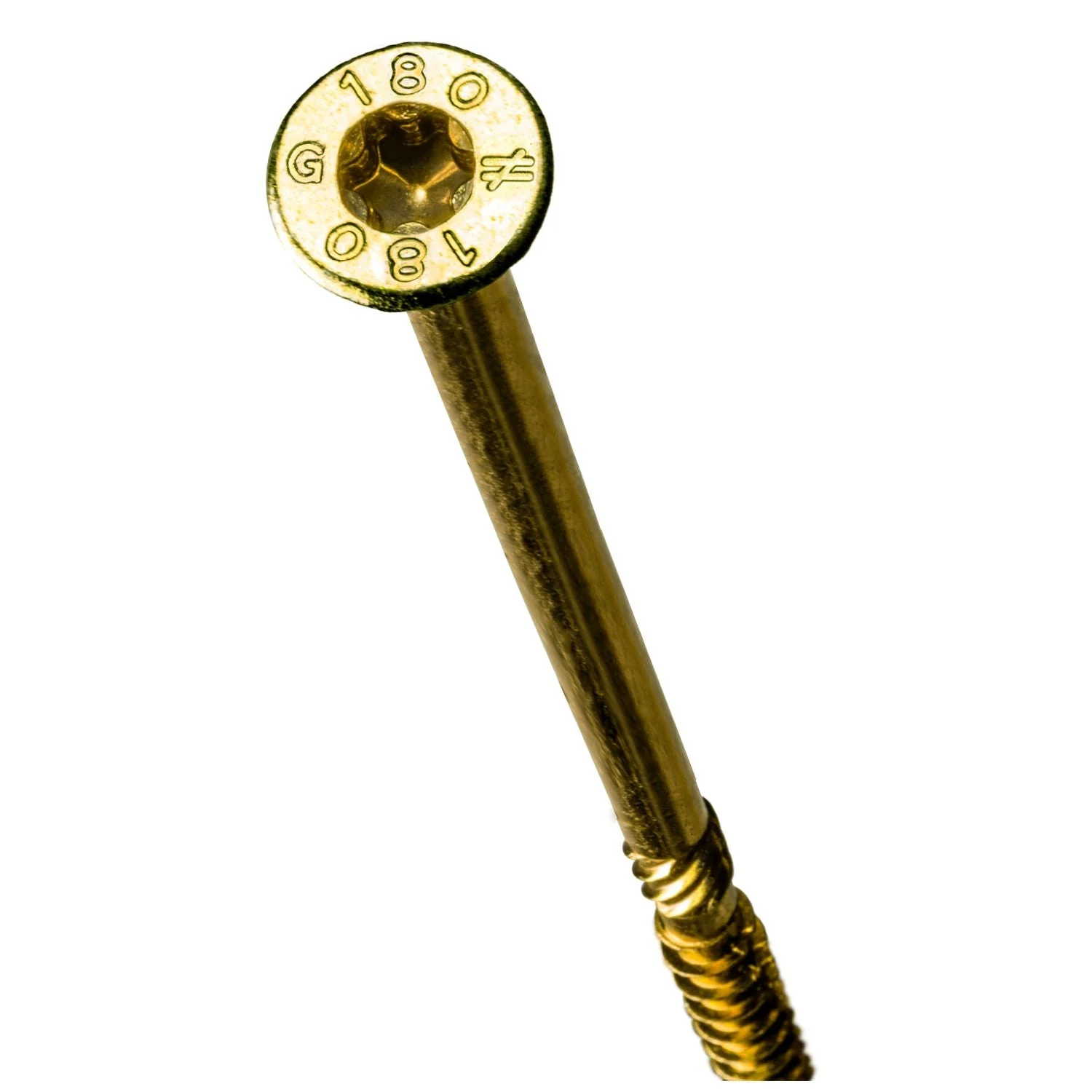 Simpson Strong-Tie SDCP22700 Strong-Drive SDCP TIMBER-CP Screw,  0.315-in. x 7-in. T40, Yellow Zinc, 250-Pack - Image 3