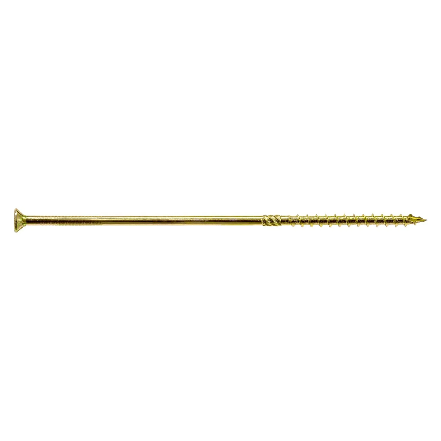 Simpson Strong-Tie SDCP22912 Strong-Drive SDCP TIMBER-CP Screw,  0.315-in. x 9-1/2-in. T40, Yellow Zinc, 250-Pack - Image 2