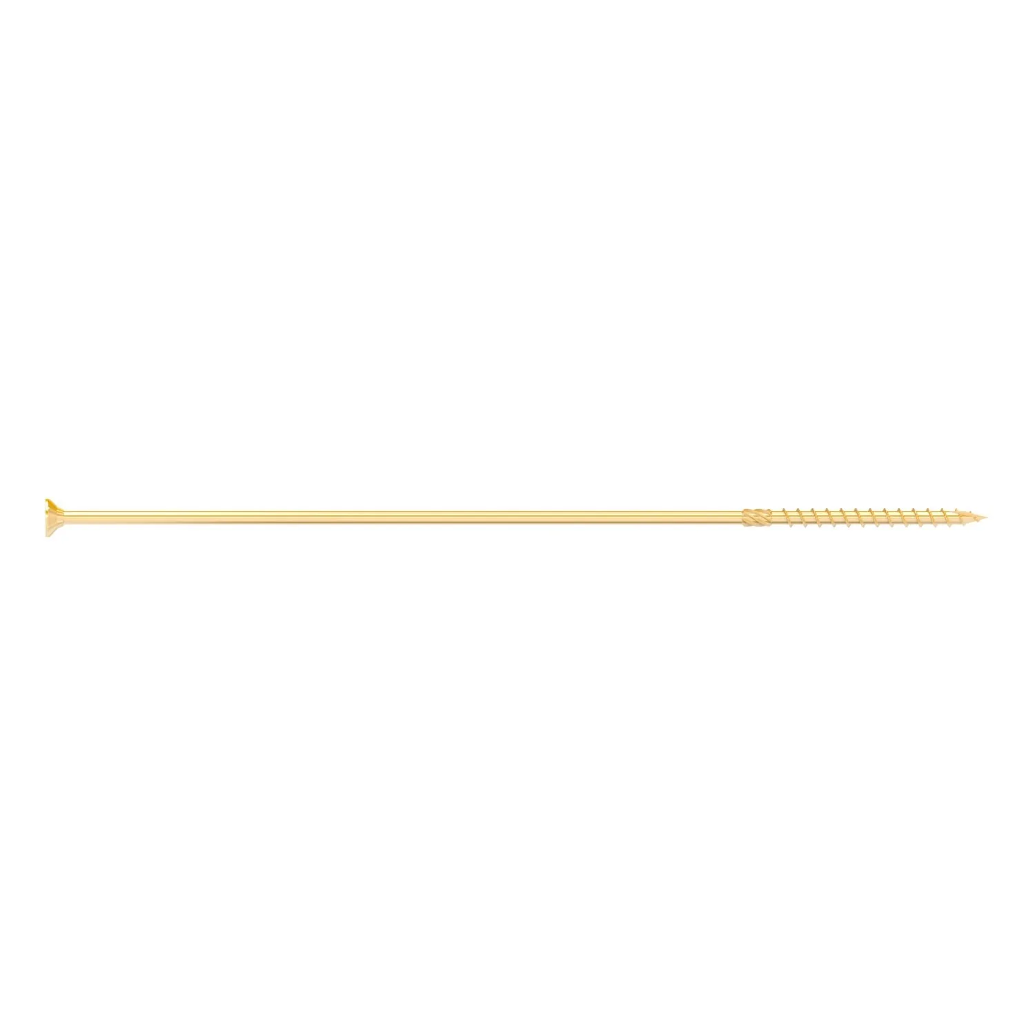 Simpson Strong-Tie SDCP271400 Strong-Drive SDCP TIMBER-CP Screw,  0.390-in. x 14-in. T40, Yellow Zinc, 150-Pack - Image 2