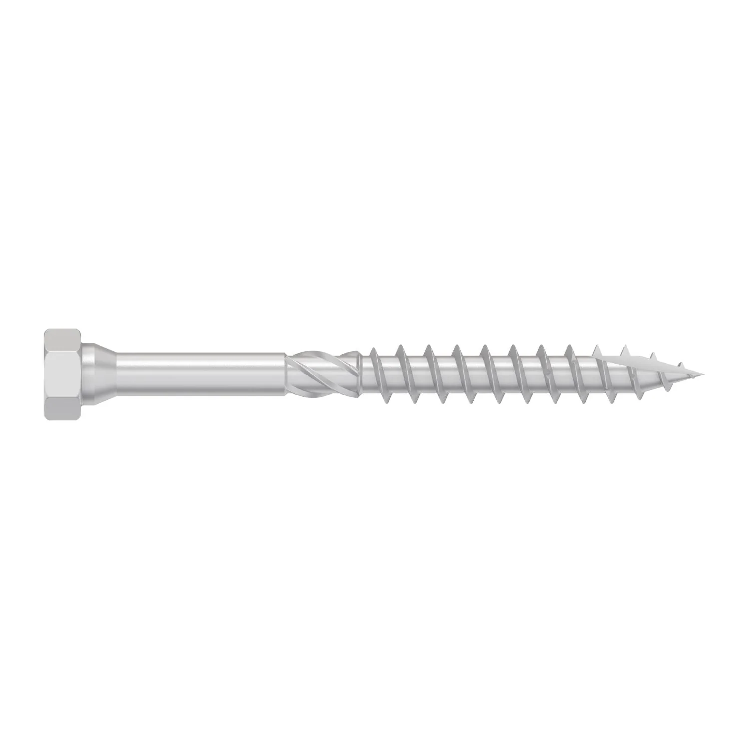 Simpson Strong-Tie Strong-Drive SDHR COMBO-HEAD Screw, 0.315-in. x 4-in., Blue Zinc, 100-Pack (SDHR31400) - Image 2
