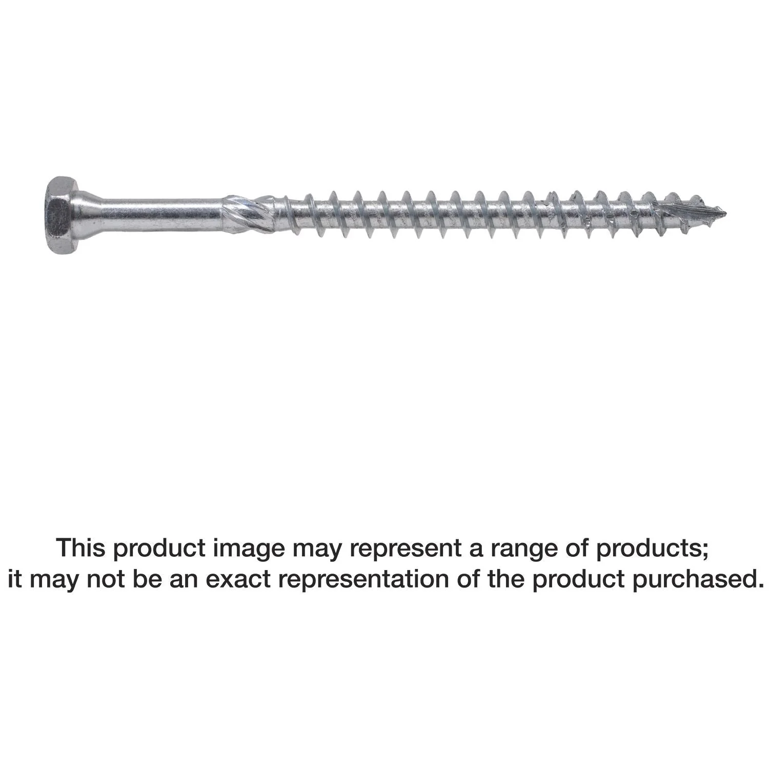 Simpson Strong-Tie SDHR31614 Strong-Drive SDHR COMBO-HEAD Screw,  0.315-in. x 6-1/4-in., Blue Zinc, 100-Pack - Image 3