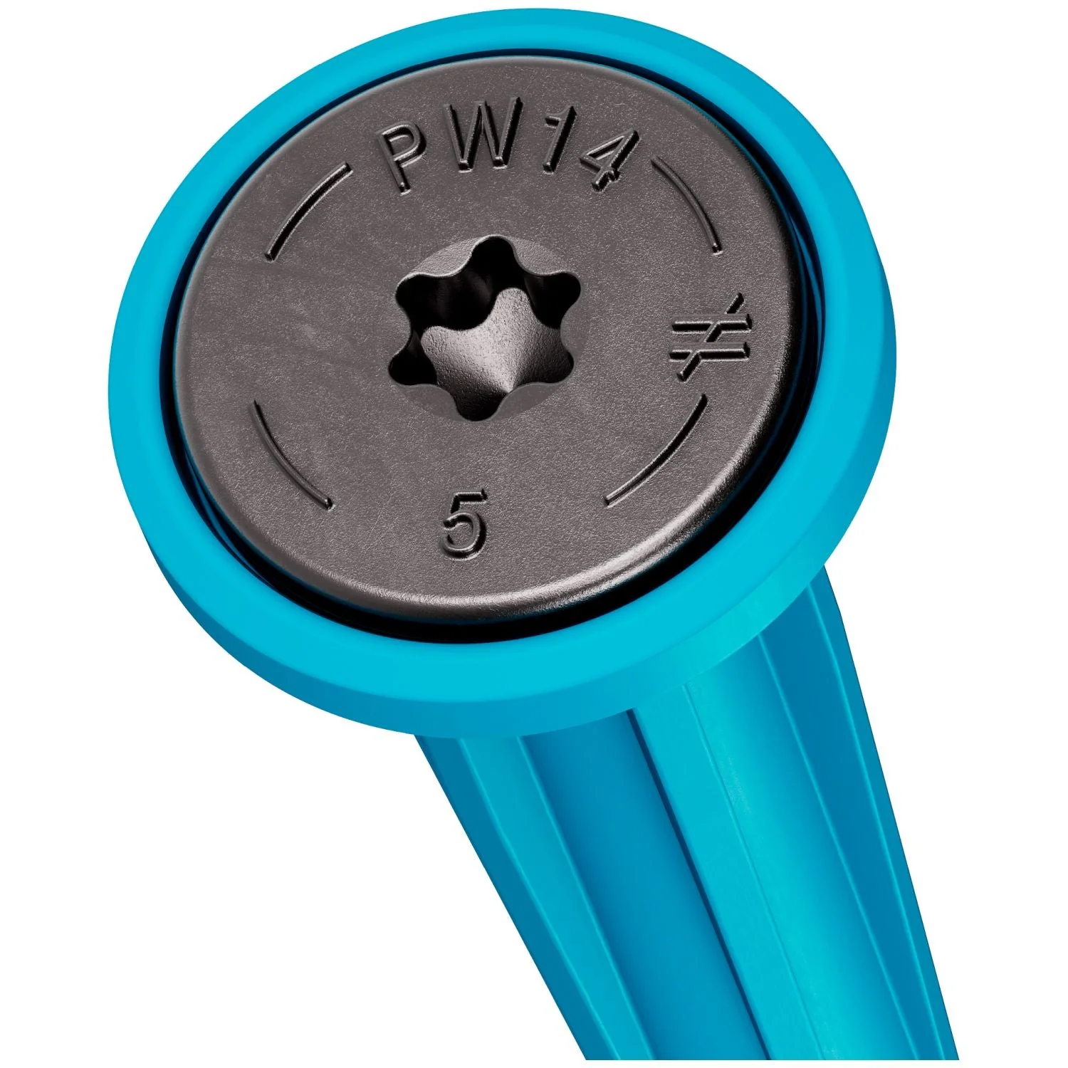 Simpson Strong-Tie SDPW14500S-R50 Strong-Drive SDPW DEFLECTOR Screw,  0.140-in. x 5-in. T25, 6-Lobe, E-Coat, Short Sleeve, 50-Pack - Image 1