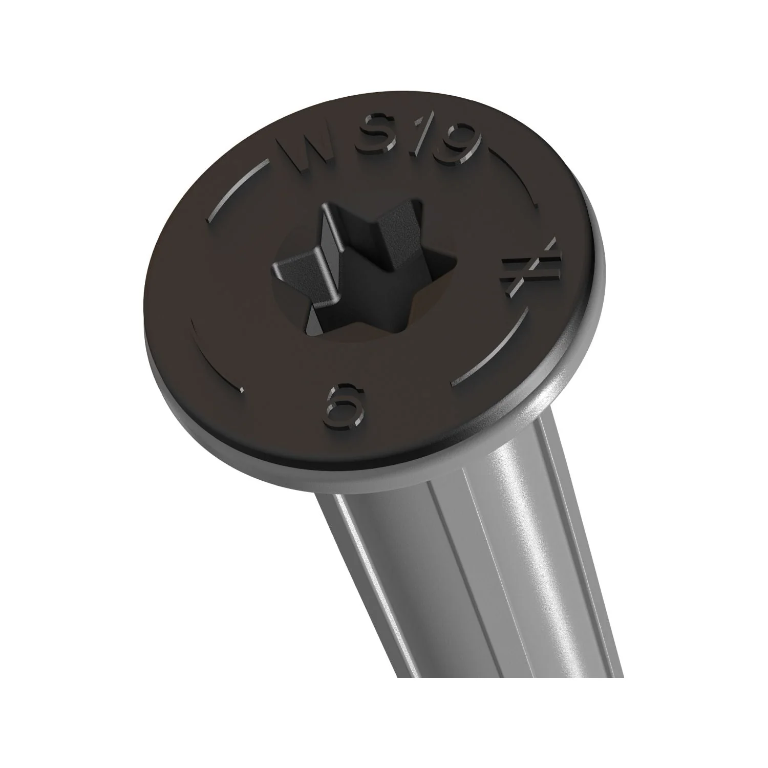 Simpson Strong-Tie SDPW19600MB Strong-Drive SDPW DEFLECTOR Screw,  0.195-in. x 6-in. T40, 6-Lobe, E-Coat, 400-Pack - Image 3