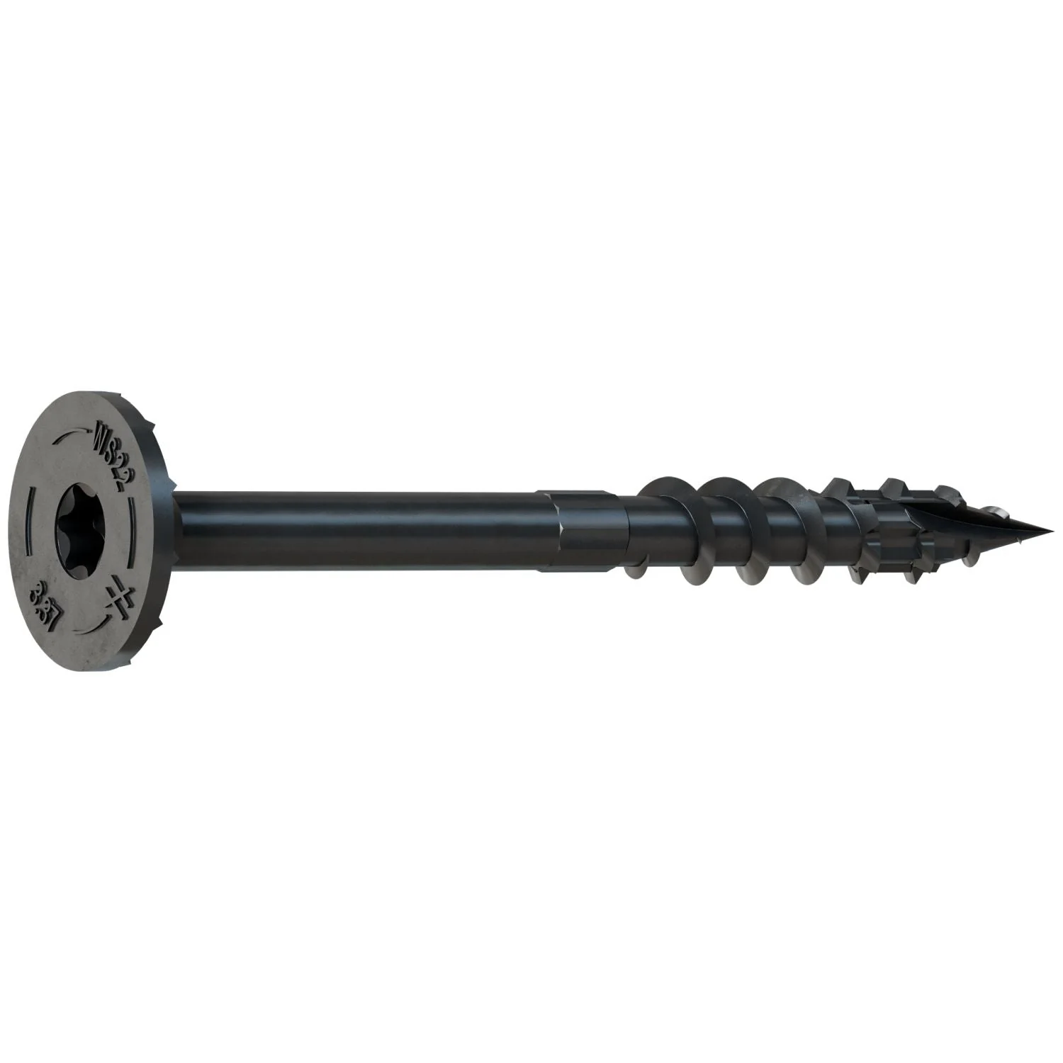 Simpson Strong-Tie SDW22338MB Strong-Drive SDW EWP-PLY Screw,  .220-in. x 3-3/8-in. T40 6-Lobe, E-coat, 250-Pack - Image 3