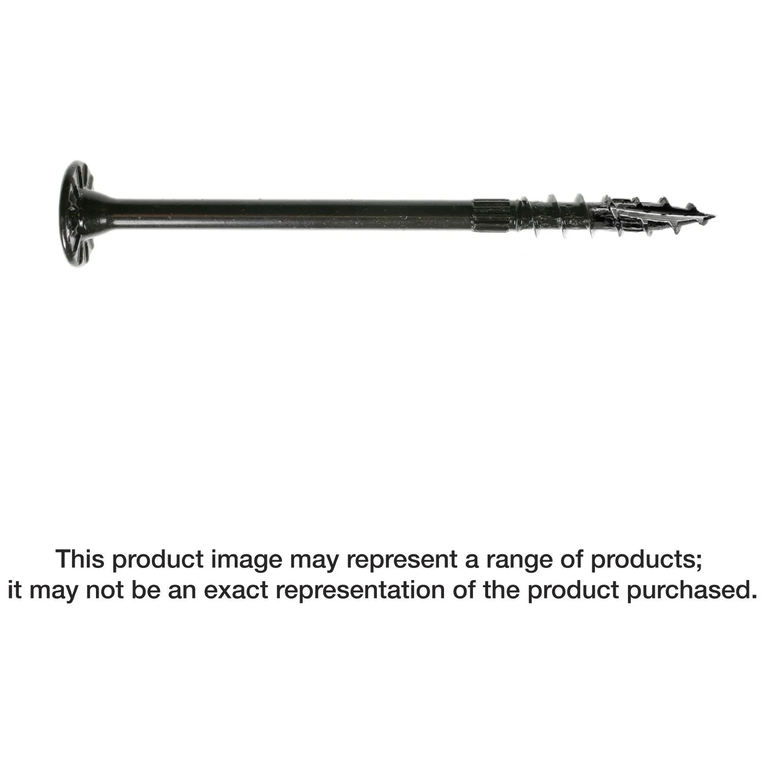 Simpson Strong-Tie SDW22638-R50 Strong-Drive SDW TRUSS-PLY Screw,  .220-in. x 6-3/8-in. T40 6-Lobe E-coat, 50-Pack - Image 2