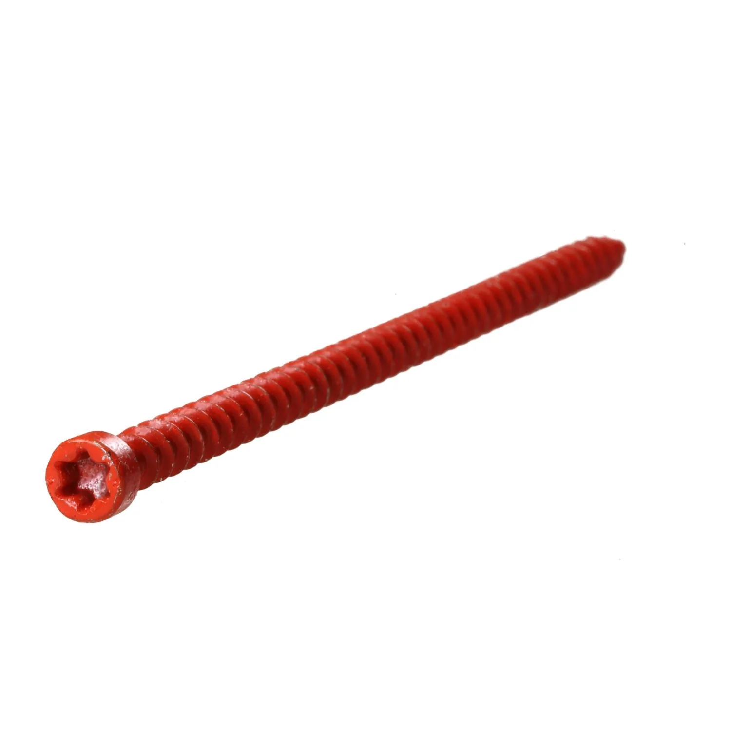 Simpson Strong-Tie Strong-Drive SDWC TRUSS Screw, .155-in. x 6-in. T30 Clear-Zinc Coat, Orange, 50-Pack (SDWC15600-KT) - Image 1