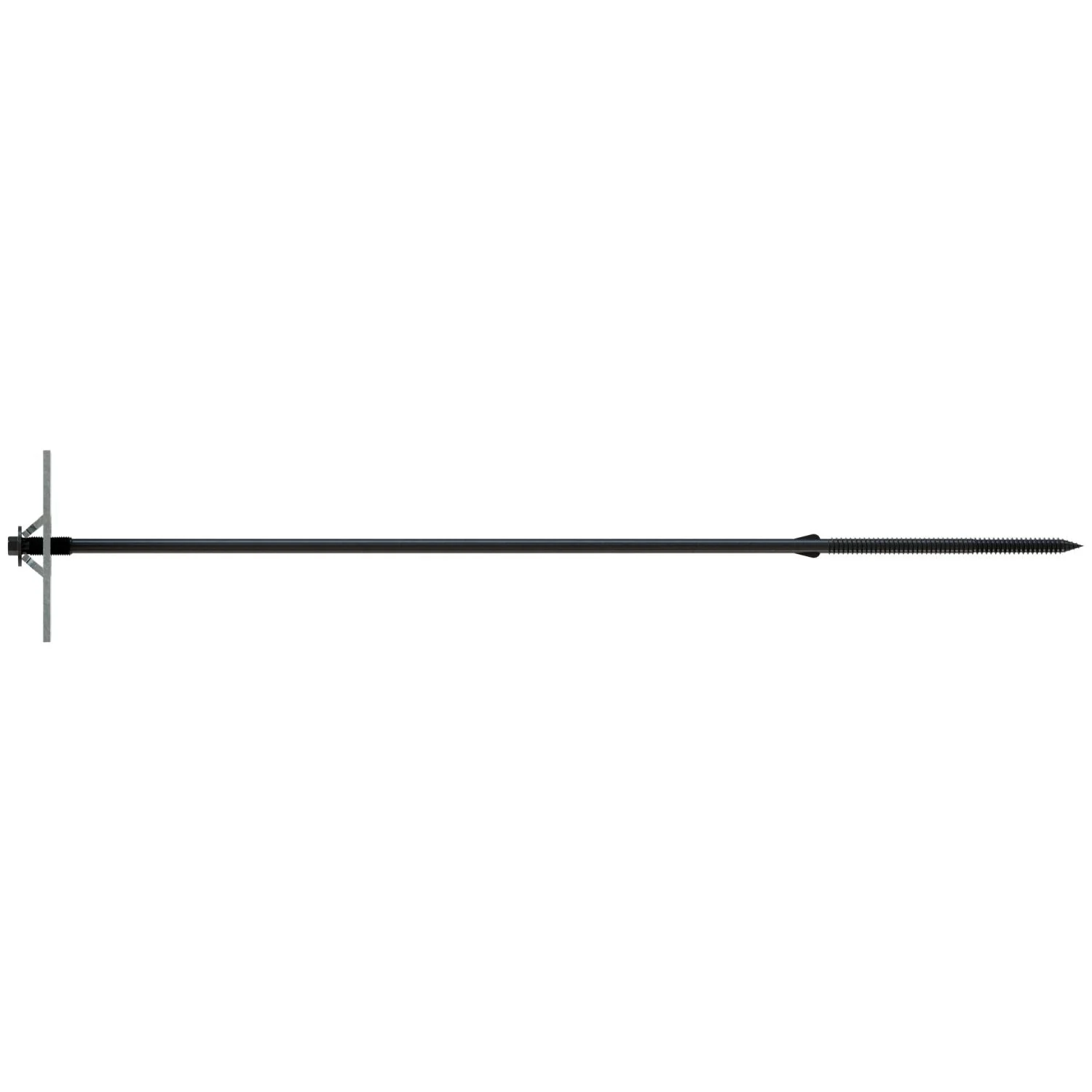 Simpson Strong-Tie SDWF2720-TUW Strong-Drive SDWF FLOOR-TO-FLOOR Screw,  0.270-in. x 20-in. 5/16 Hex, E-coat, 25-Pack - Image 2