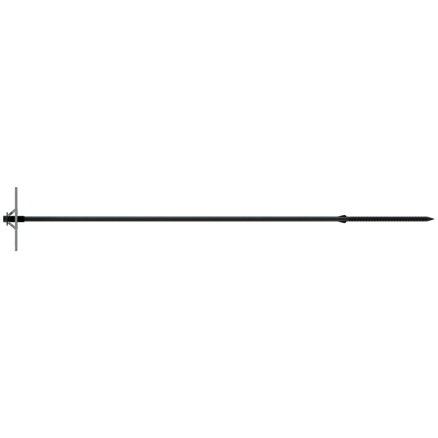 Simpson Strong-Tie SDWF2724-TUW Strong-Drive SDWF FLOOR-TO-FLOOR Screw,  0.270-in. x 24-in. 5/16 Hex, E-coat, 25-Pack - Image 2