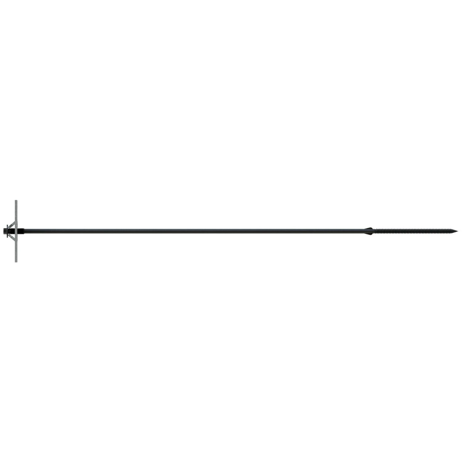 Simpson Strong-Tie SDWF2726-TUW Strong-Drive SDWF FLOOR-TO-FLOOR Screw,  0.270-in. x 26-in. 5/16 Hex, E-coat, 25-Pack - Image 2