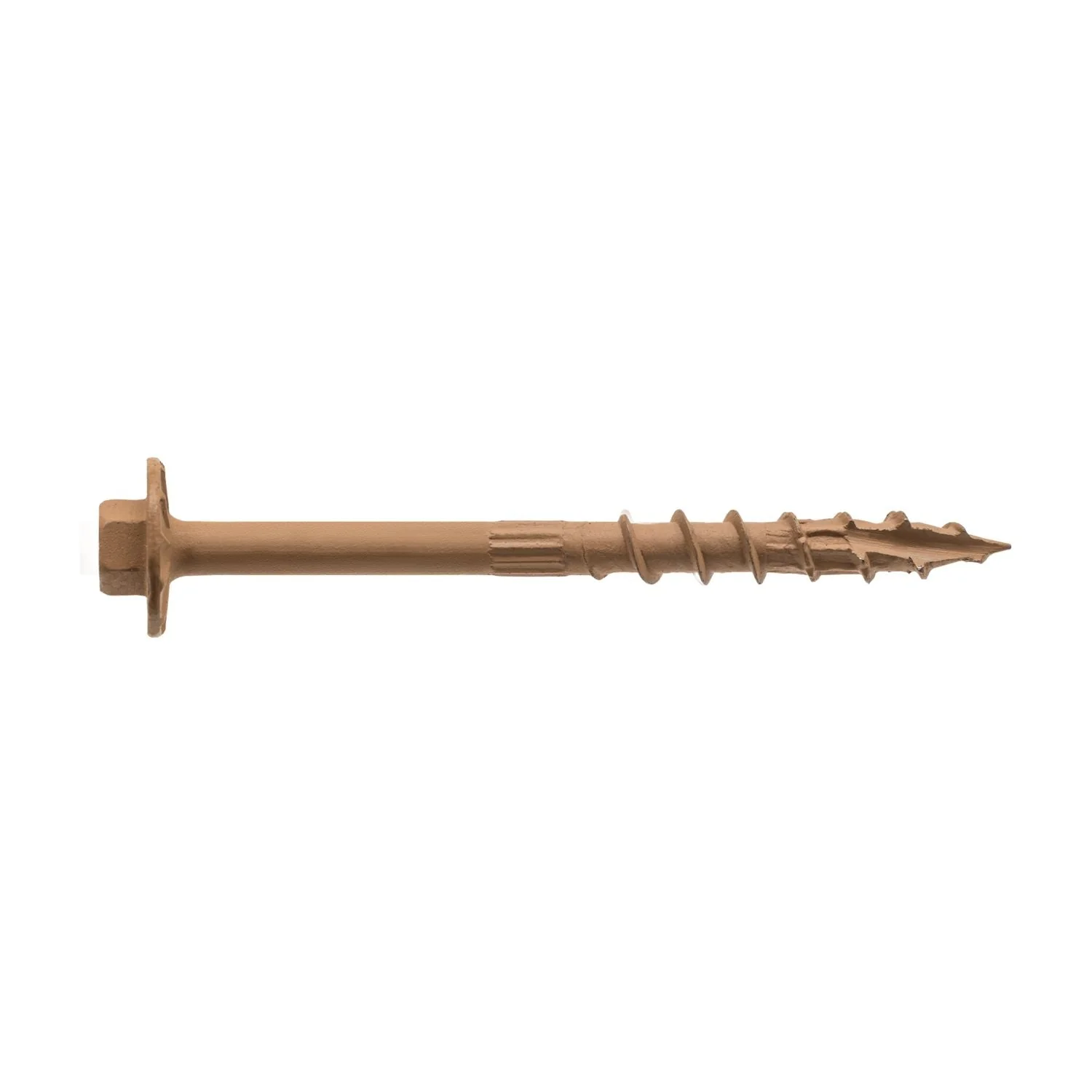 Simpson Strong-Tie SDWH19300DBMB Strong-Drive SDWH TIMBER-HEX Screw,  0.195-in. x 3-in. 5/16 Hex, DB Coating, 250-Pack - Image 2