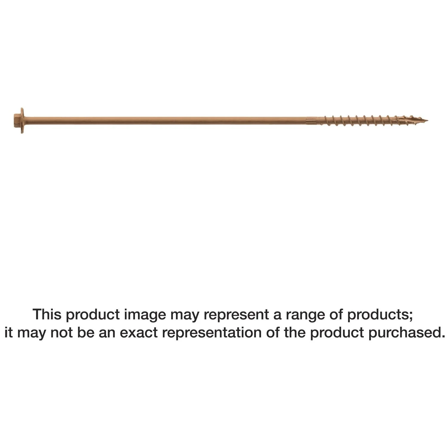 Simpson Strong-Tie SDWH19300DBMB Strong-Drive SDWH TIMBER-HEX Screw,  0.195-in. x 3-in. 5/16 Hex, DB Coating, 250-Pack - Image 3