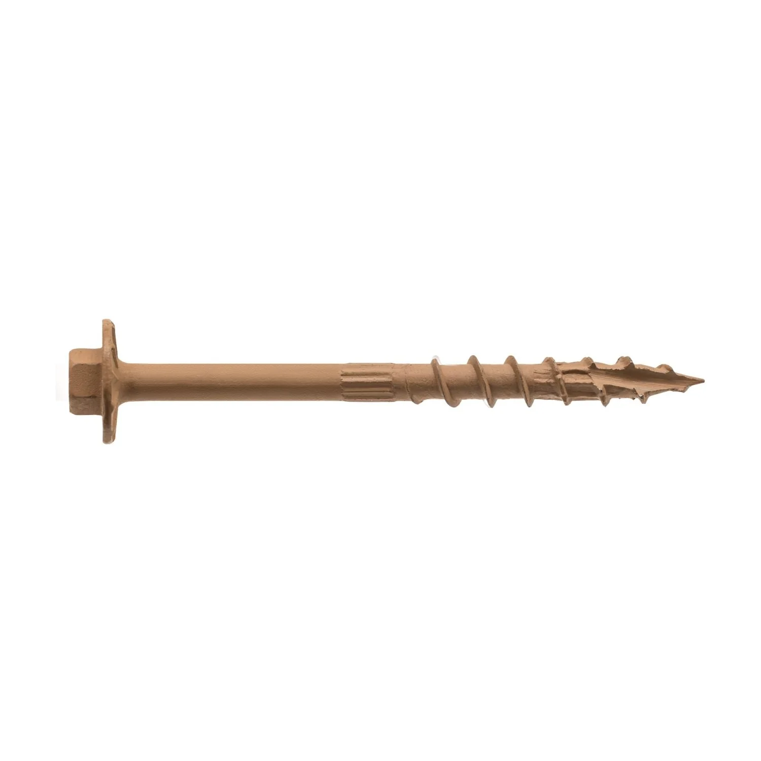 Simpson Strong-Tie SDWH19300DB Strong-Drive SDWH TIMBER-HEX Screw,  0.195-in. x 3-in. 5/16 Hex, DB Coating, 1000-Pack - Image 2