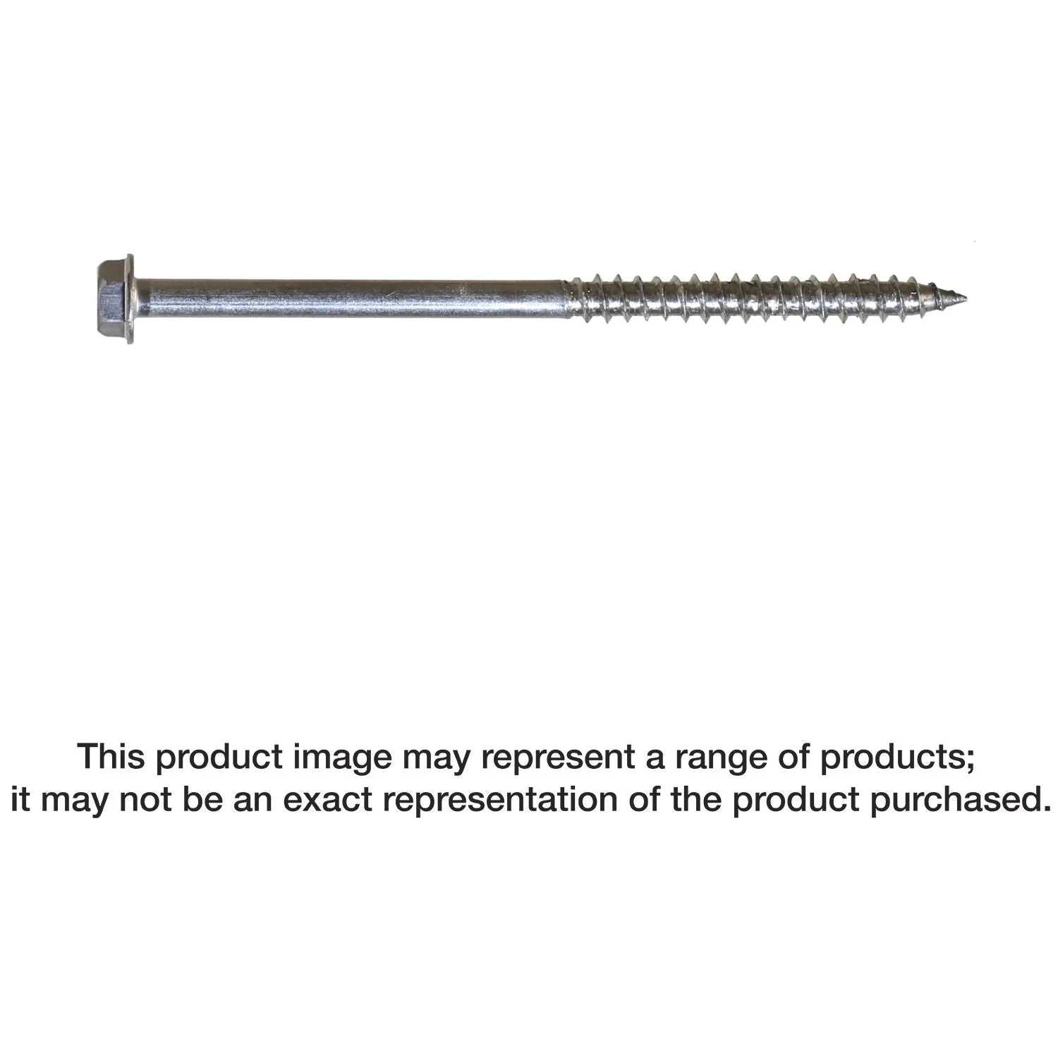 Simpson Strong-Tie SDWH19450SS-R100 Strong-Drive SDWH TIMBER-HEX SS Screw,  0.185-in. x 4-1/2-in. 5/16 Hex, Type 316, 100-Pack - Image 2