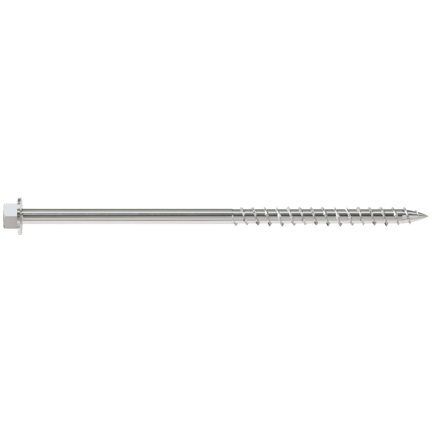 Simpson Strong-Tie SDWH19500SS-R10 Strong-Drive SDWH TIMBER-HEX SS Screw,  0.185-in. x 5-in. 5/16 Hex, Type 316, 10-Pack - Image 2