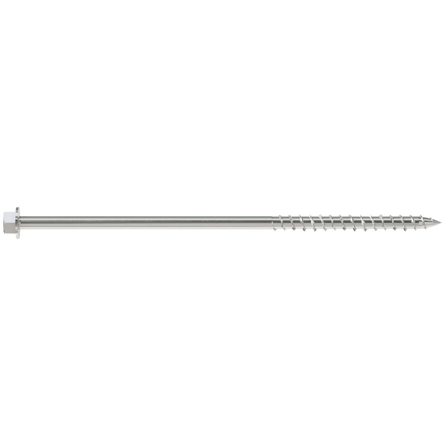 Simpson Strong-Tie SDWH19600SS-R10 Strong-Drive SDWH TIMBER-HEX SS Screw,  0.185-in. x 6-in. 5/16 Hex, Type 316, 10-Pack - Image 2