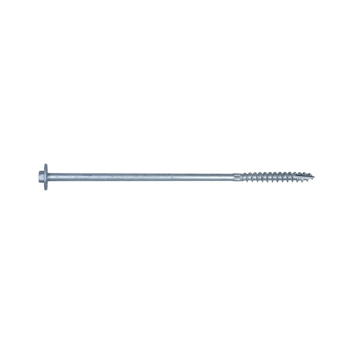 Simpson Strong-Tie SDWH271000GMB Strong-Drive SDWH TIMBER-HEX HDG Screw,  0.276-in. x 10-in. 3/8 Hex, 150-Pack - Image 2
