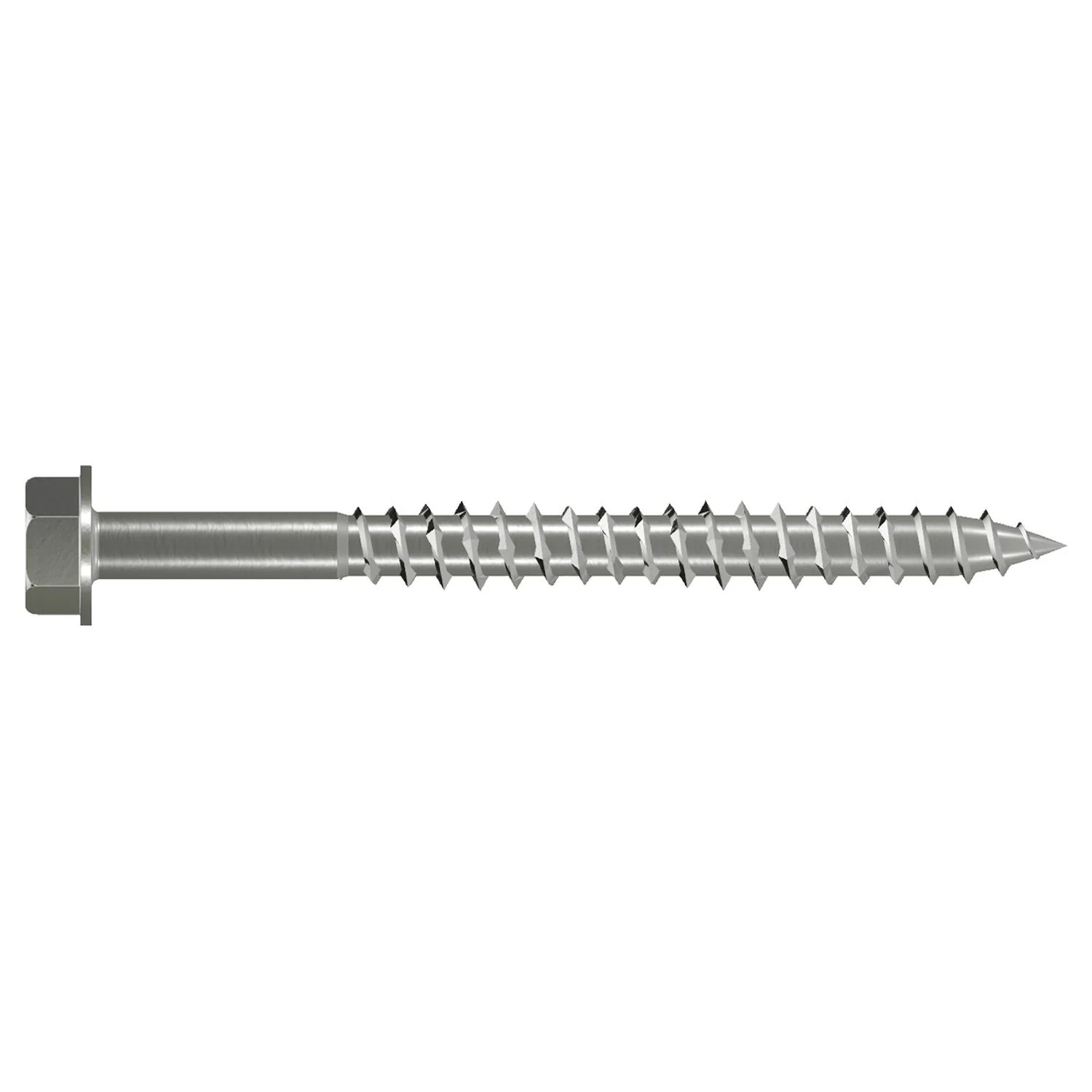 Simpson Strong-Tie SDWH27400SS-RP1 Strong-Drive SDWH TIMBER-HEX SS Screw,  0.275-in. x 4-in. 1/2 Hex, Type 316 - Image 2