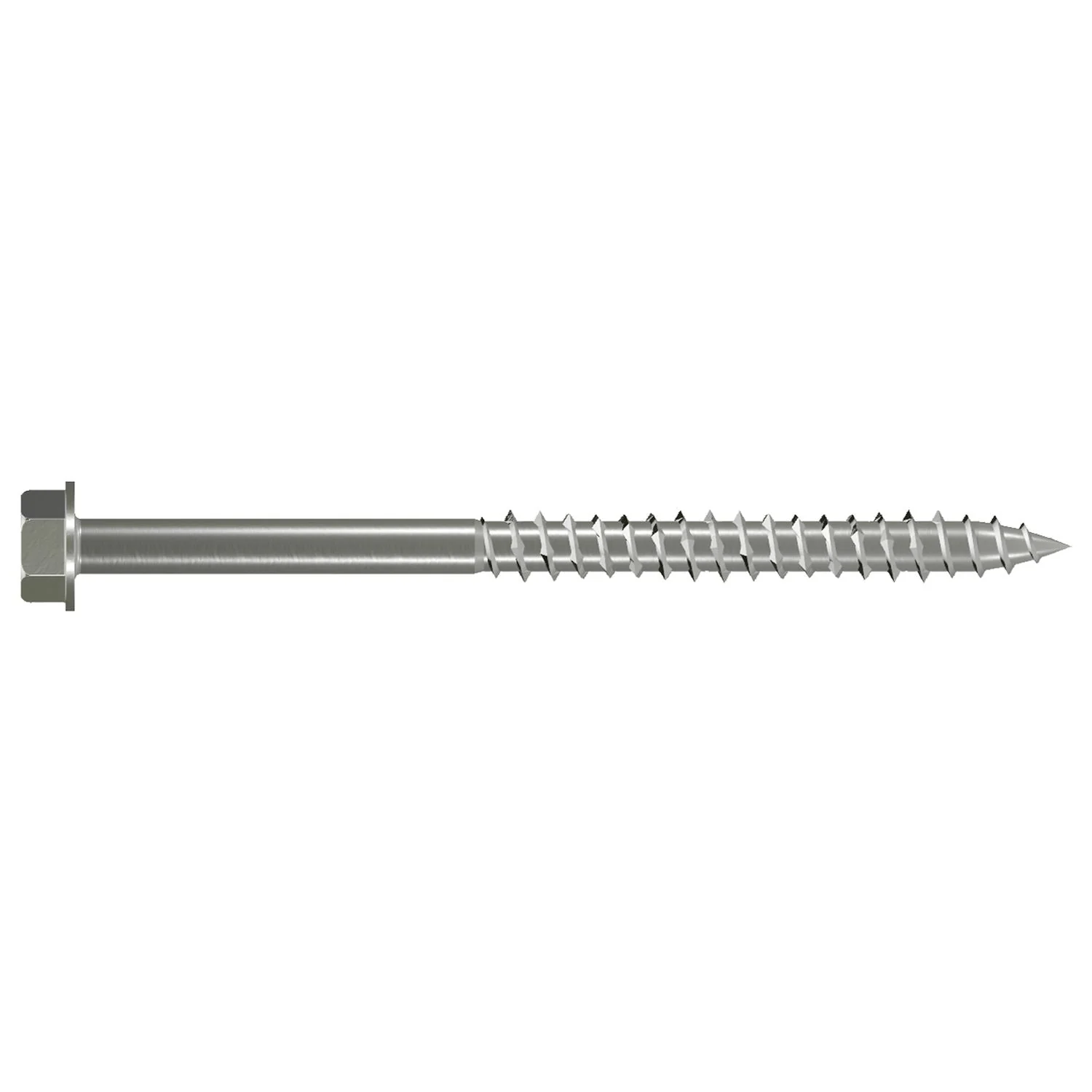 Simpson Strong-Tie SDWH27500SS-RP1 Strong-Drive SDWH TIMBER-HEX SS Screw,  0.275-in. x 5-in. 1/2 Hex, Type 316 - Image 2