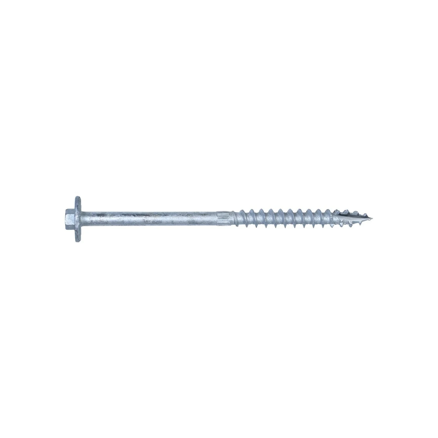 Simpson Strong-Tie SDWH27600GMB Strong-Drive SDWH TIMBER-HEX HDG Screw,  0.276-in. x 6-in. 3/8 Hex, 150-Pack - Image 2